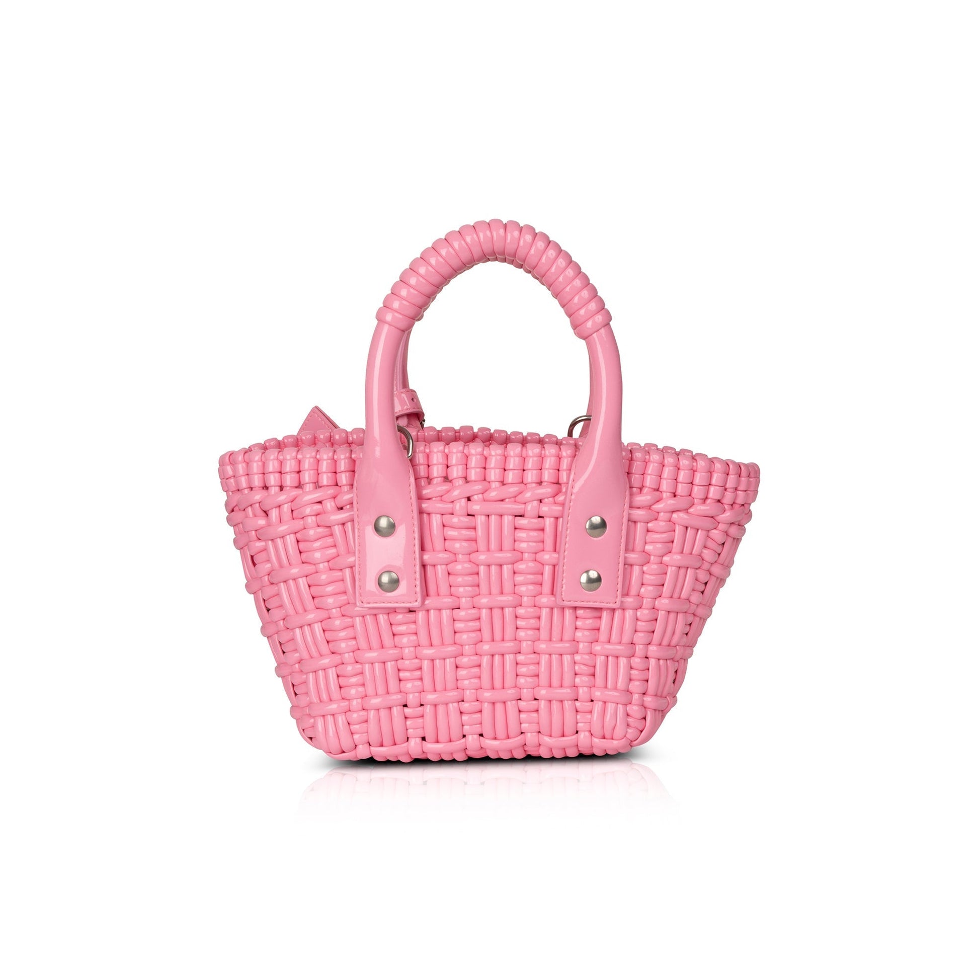 Balenciaga Bistro Xxs Basket Handle Bag Travel Bag