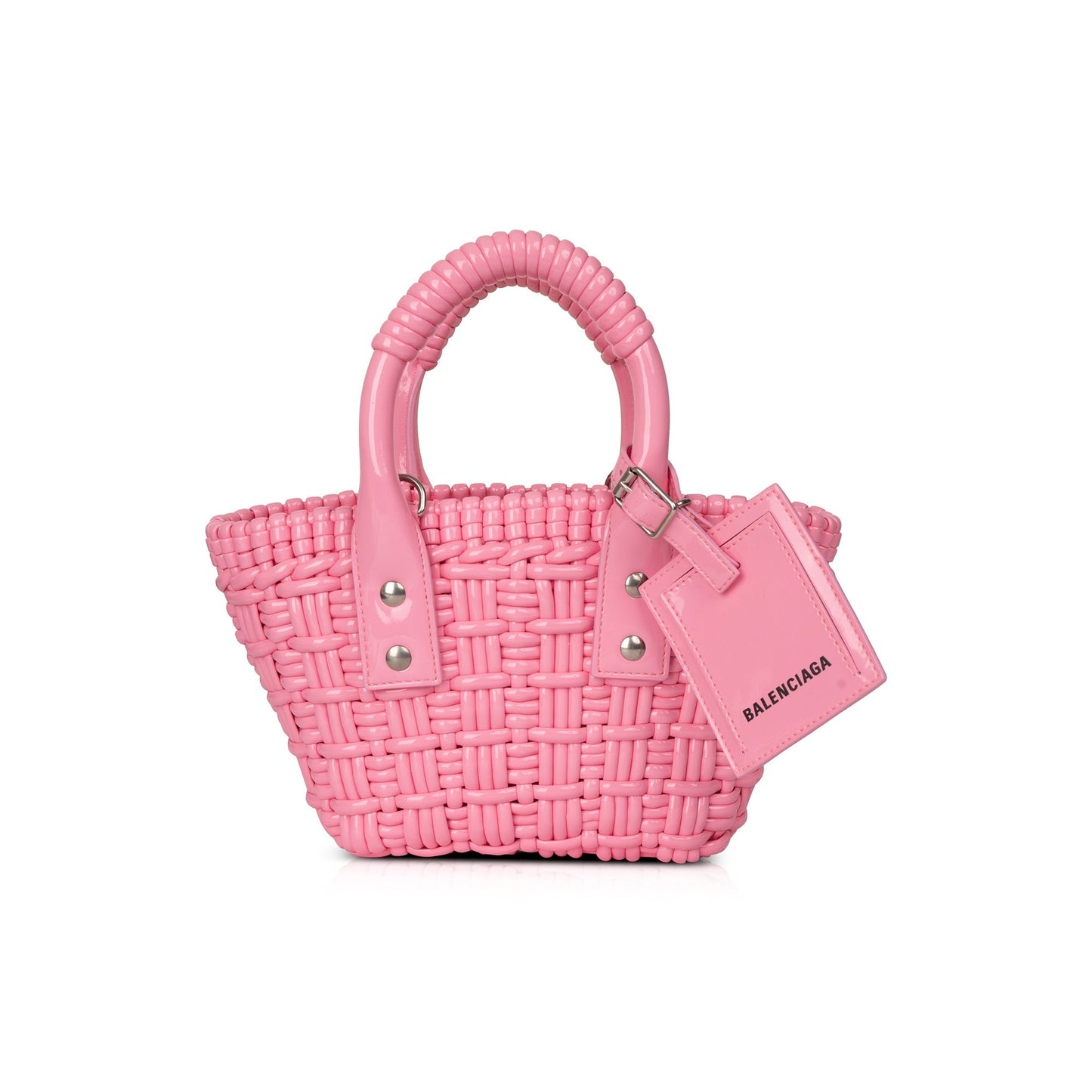 Balenciaga Bistro Xxs Basket Handle Bag Travel Bag
