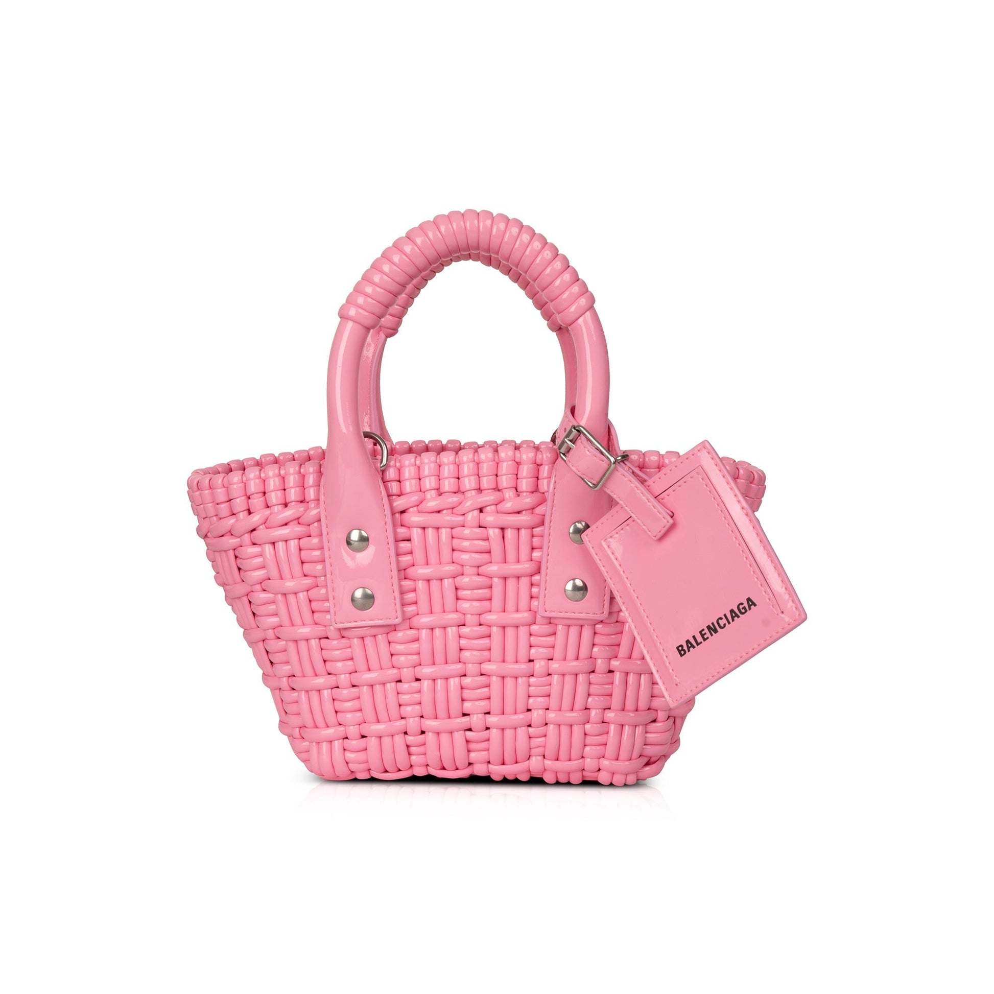 Balenciaga Bistro Xxs Basket Handle Bag Travel Bag