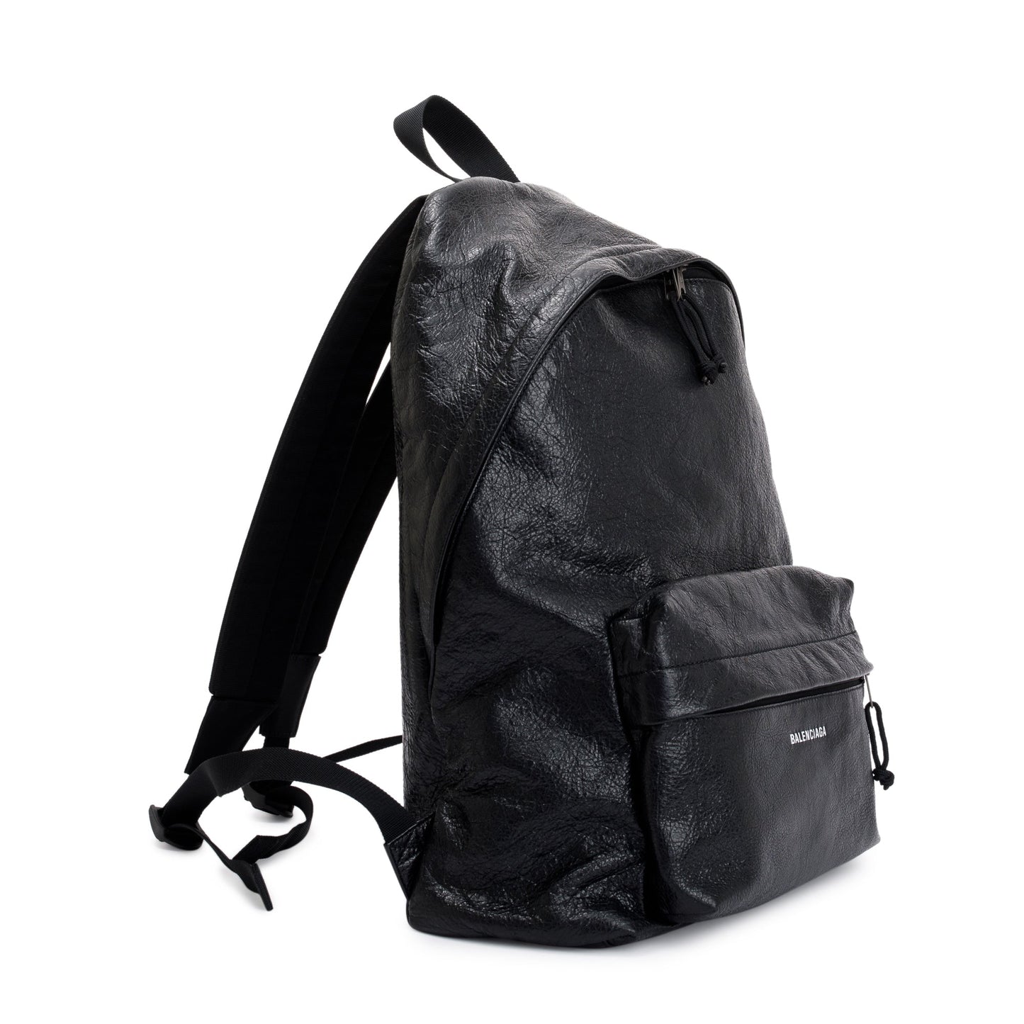 Balenciaga Arena Lambskin Explorer Backpack Leather Black
