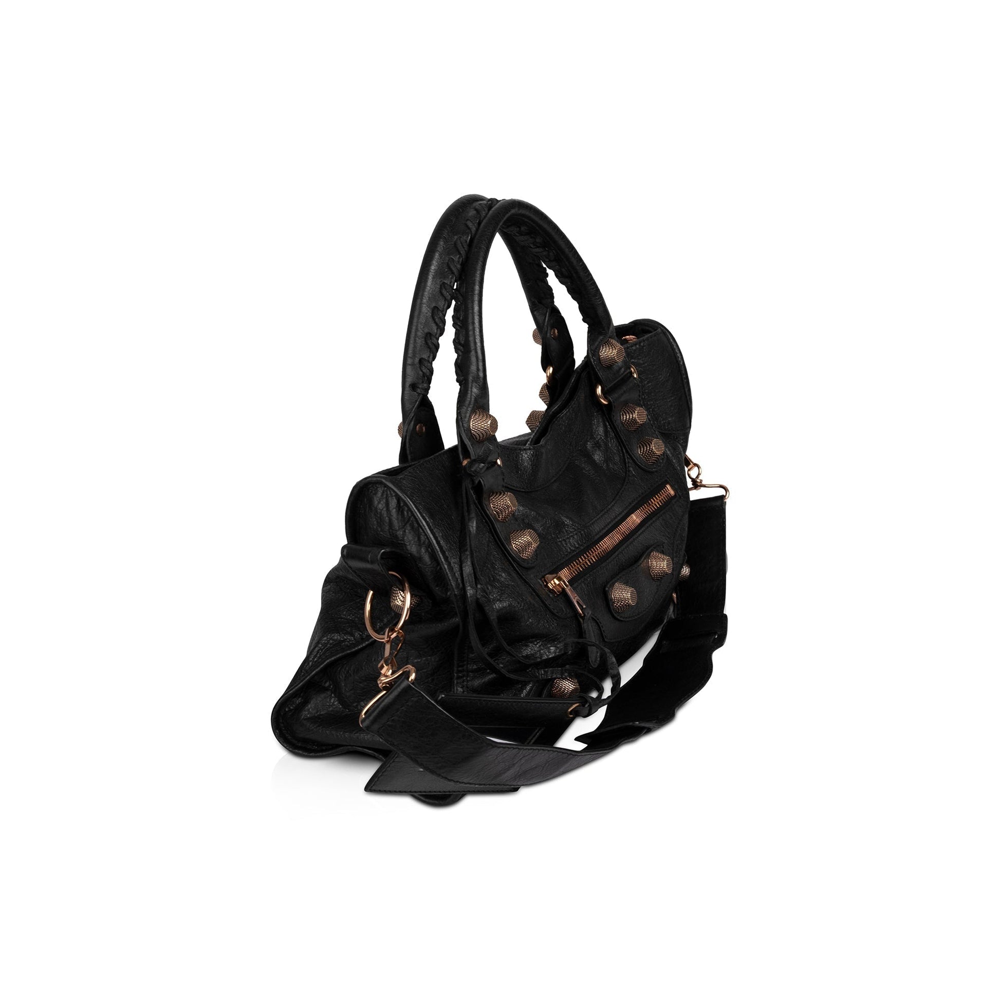Balenciaga Motocross Giant City Bag Black Travel Bag