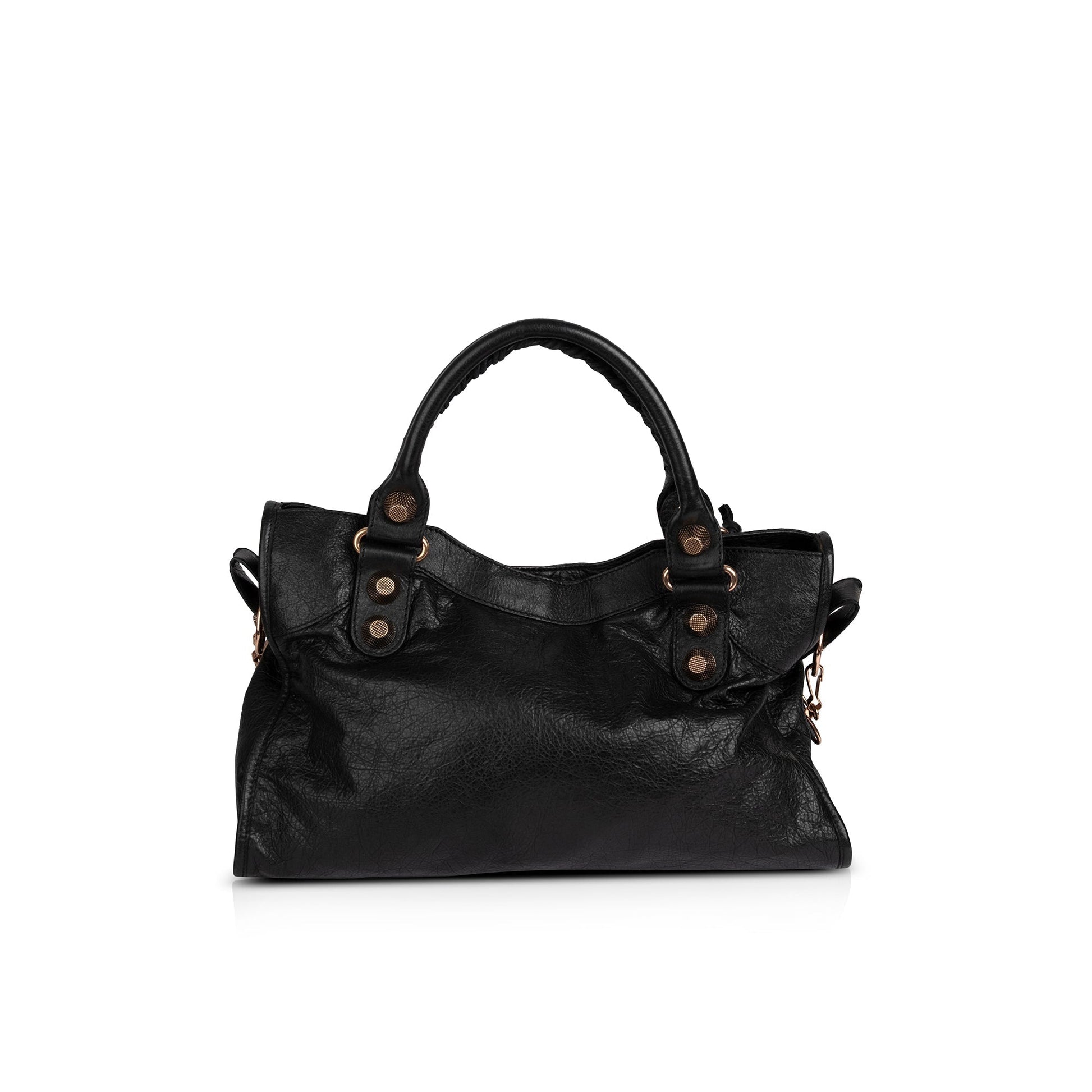 Balenciaga Motocross Giant City Bag Black Travel Bag