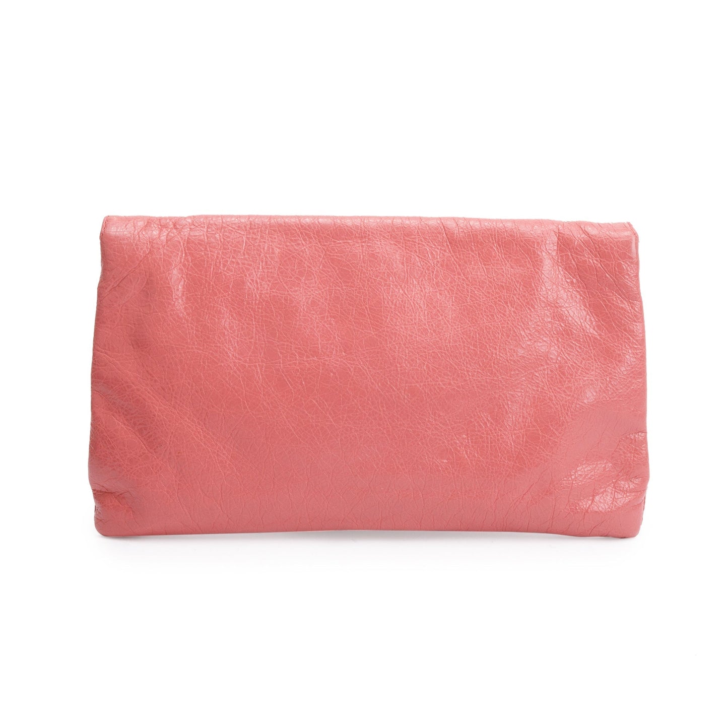 Balenciaga Agneau Motocross Giant Envelope Clutch Pink Clutch Bag