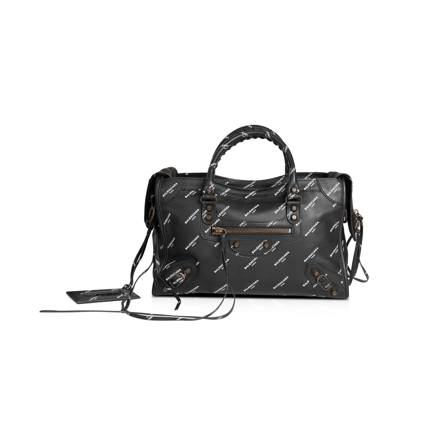 Balenciaga Motocross Classic City Bag Small Logo Travel Bag