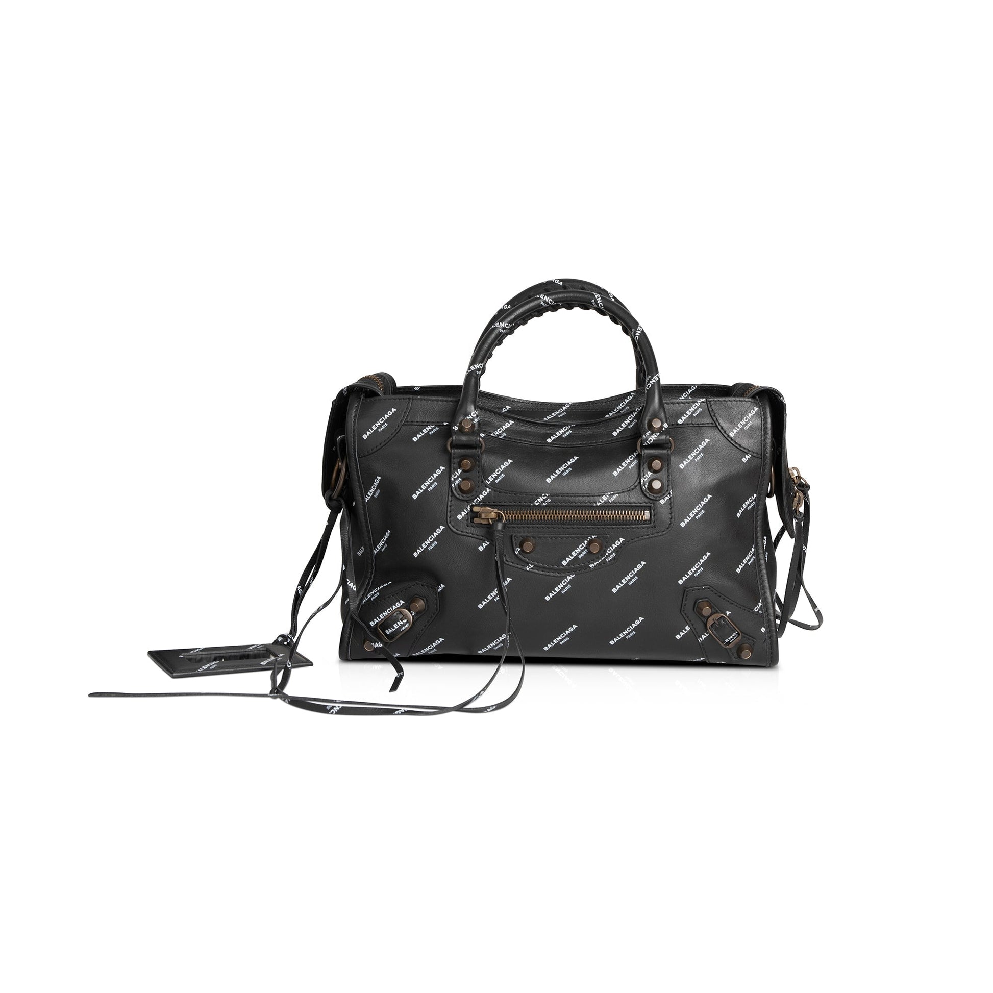 Balenciaga Motocross Classic City Bag Small Logo Travel Bag