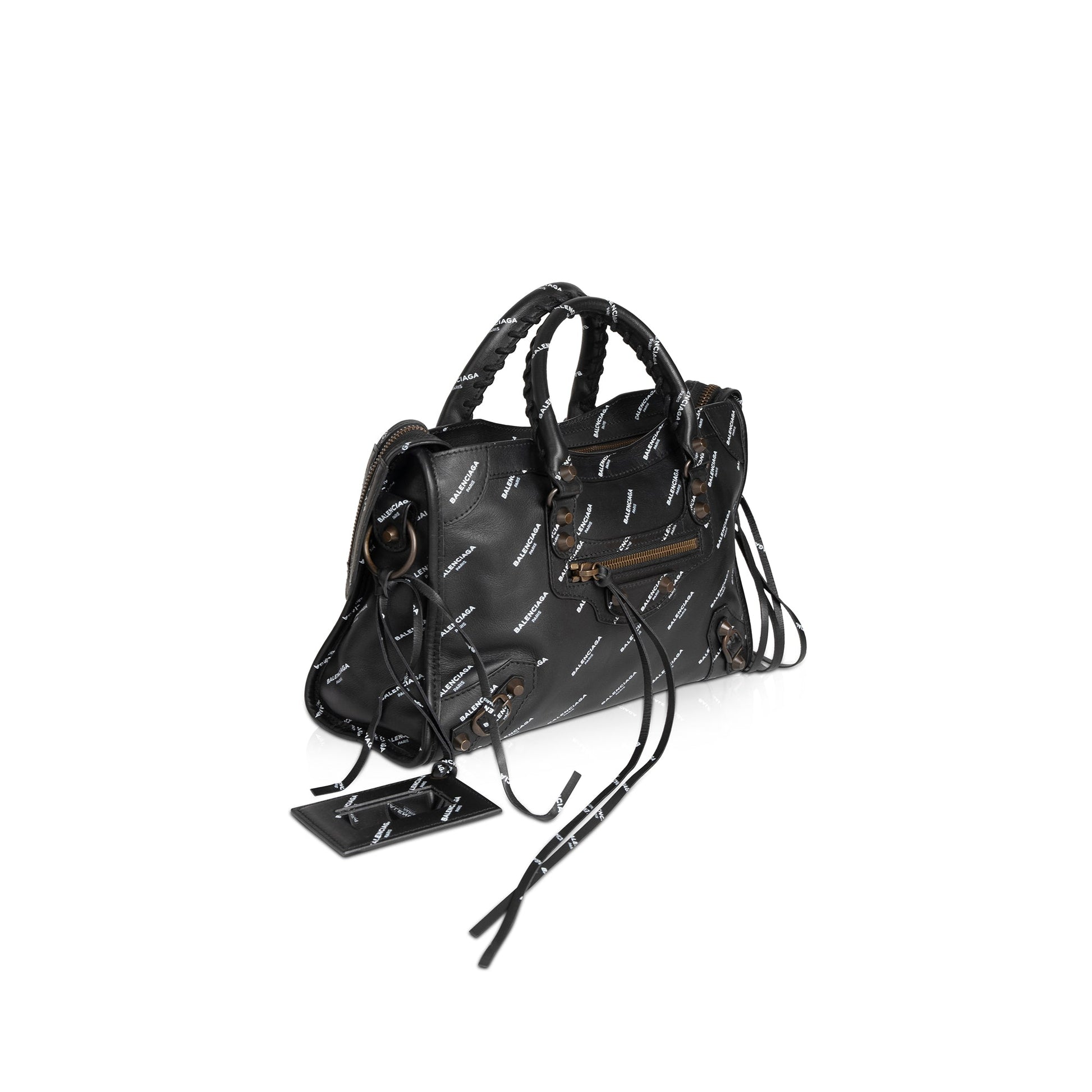 Balenciaga Motocross Classic City Bag Small Logo Travel Bag