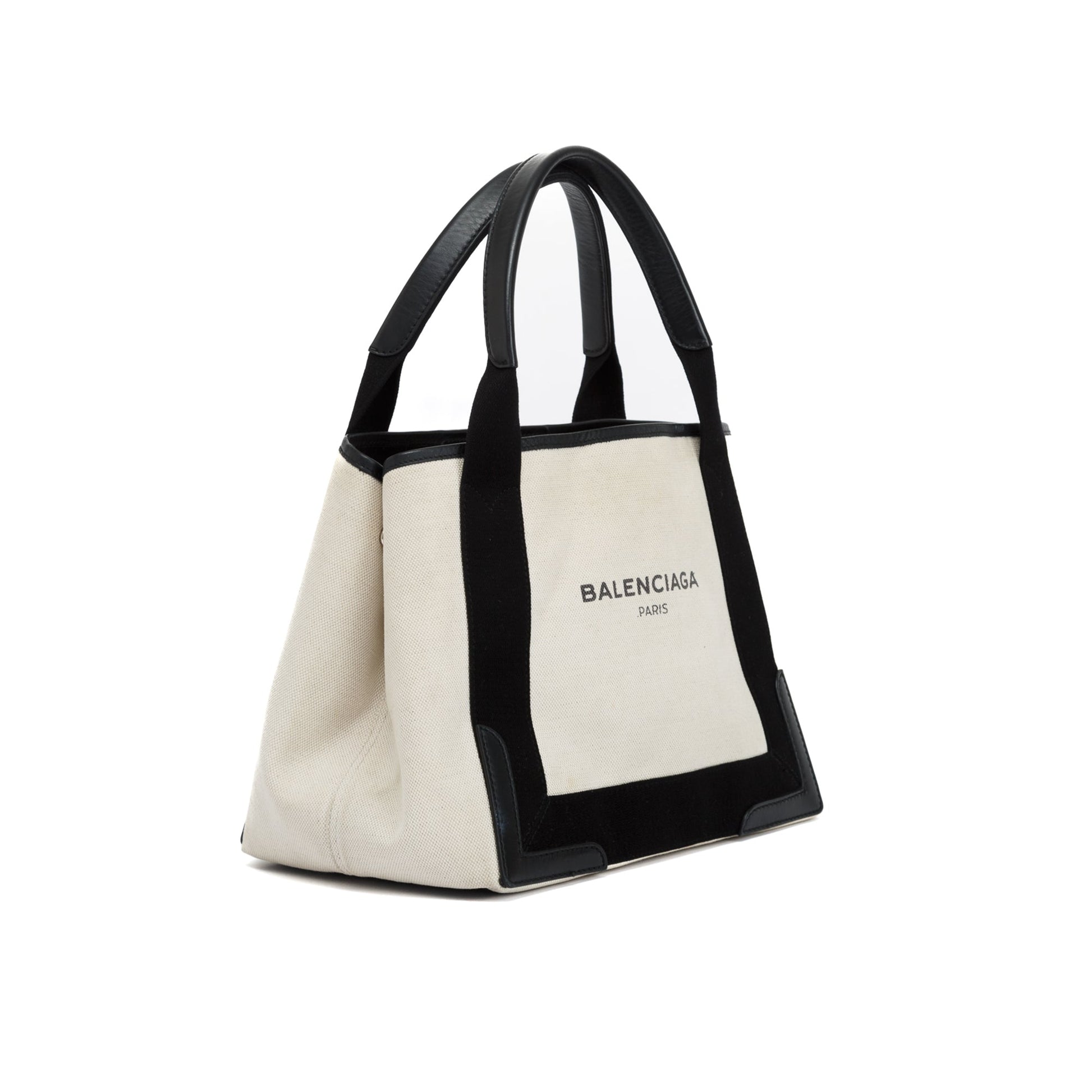 Balenciaga Navy Cabas Tote Small Tote Bag
