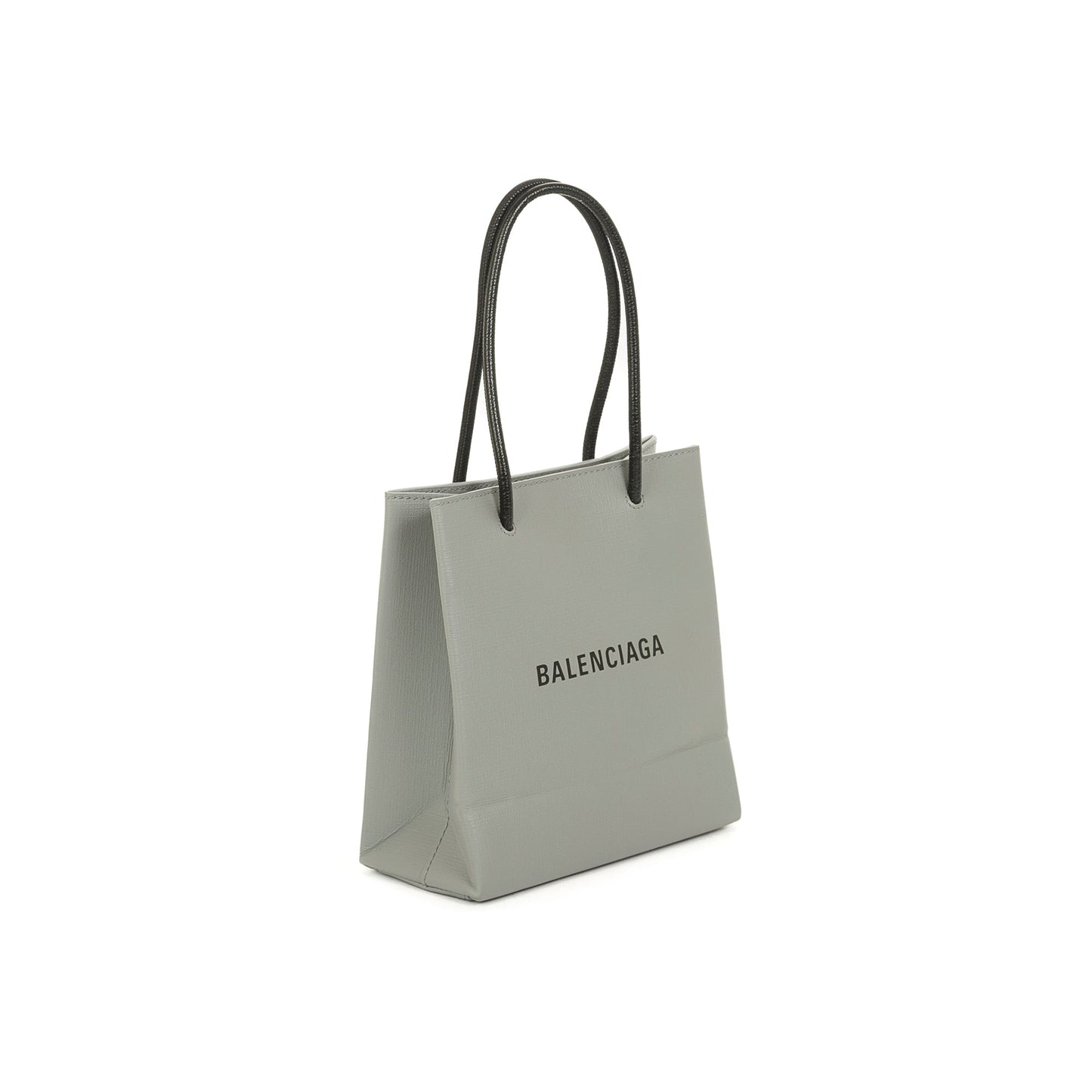 Balenciaga Xxs Shopping Tote Leather Logo Tote Bag
