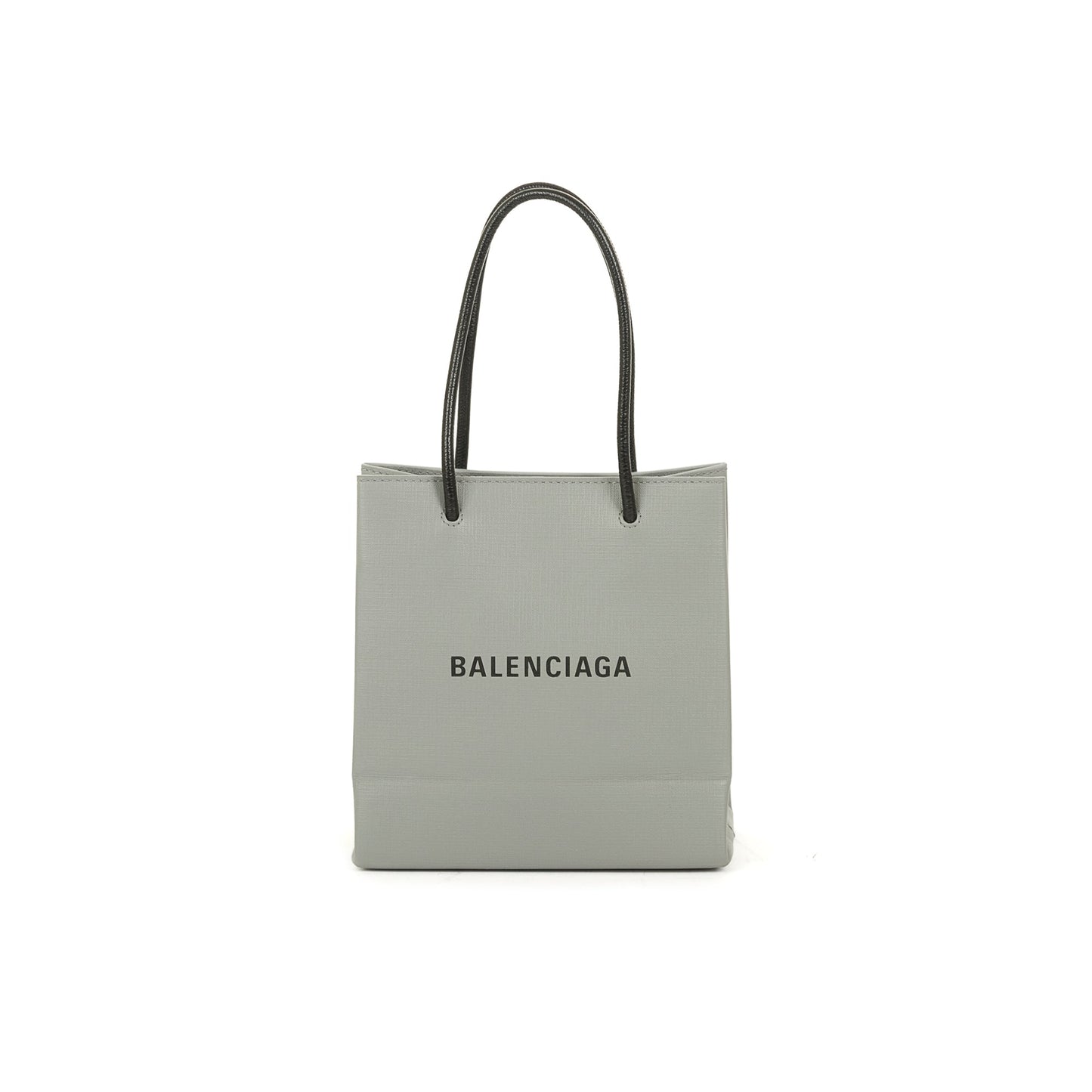 Balenciaga Xxs Shopping Tote Leather Logo Tote Bag