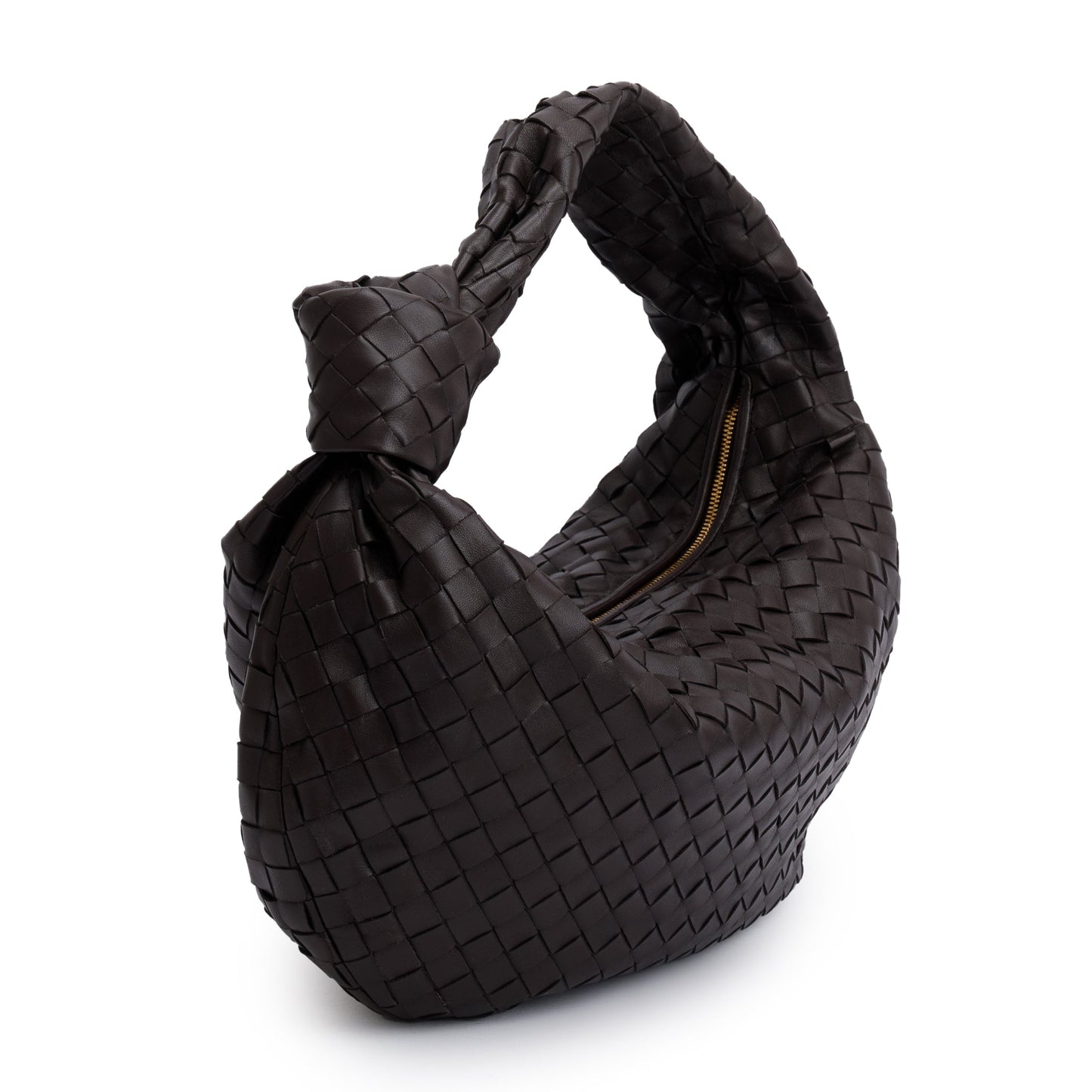 Bottega Veneta Intrecciato Jodie Bag Leather Brown Travel Bag