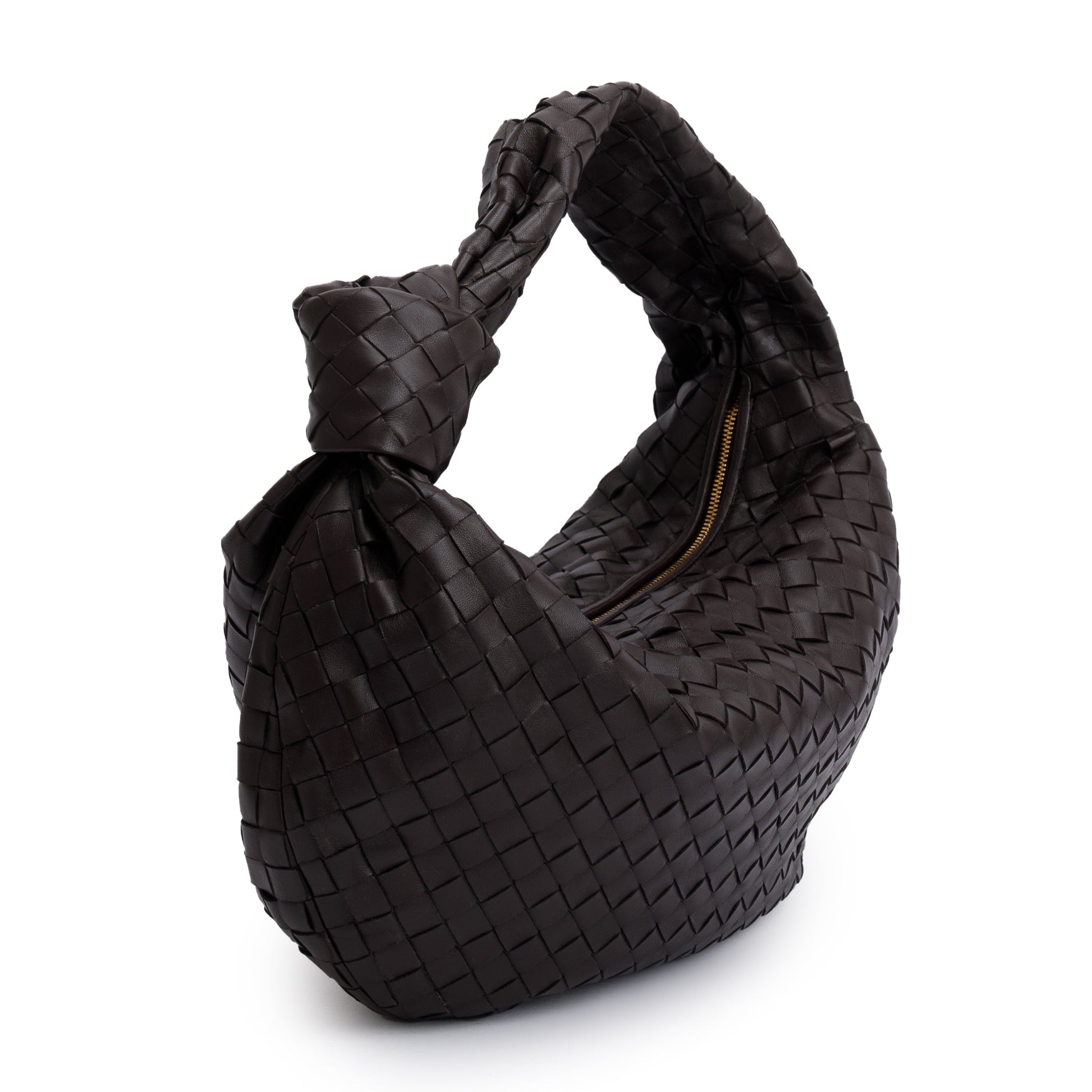Bottega Veneta Intrecciato Jodie Bag Leather Brown Travel Bag