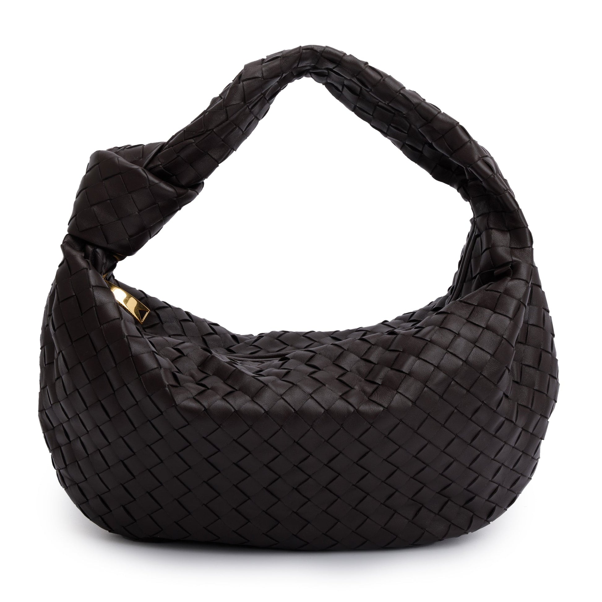 Bottega Veneta Intrecciato Jodie Bag Leather Brown Travel Bag