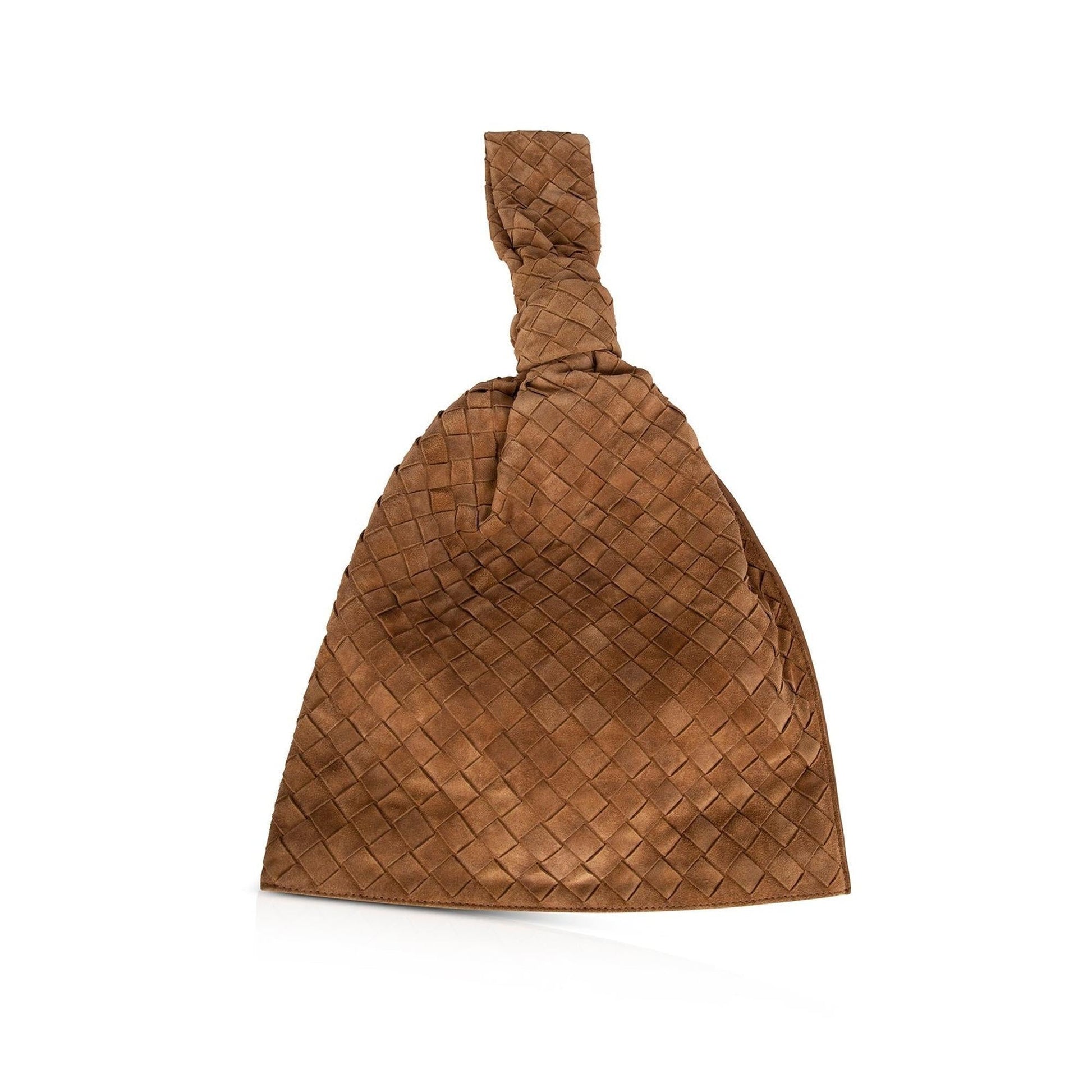 Bottega Veneta Intrecciato Bv Twist Bag Suede Travel Bag