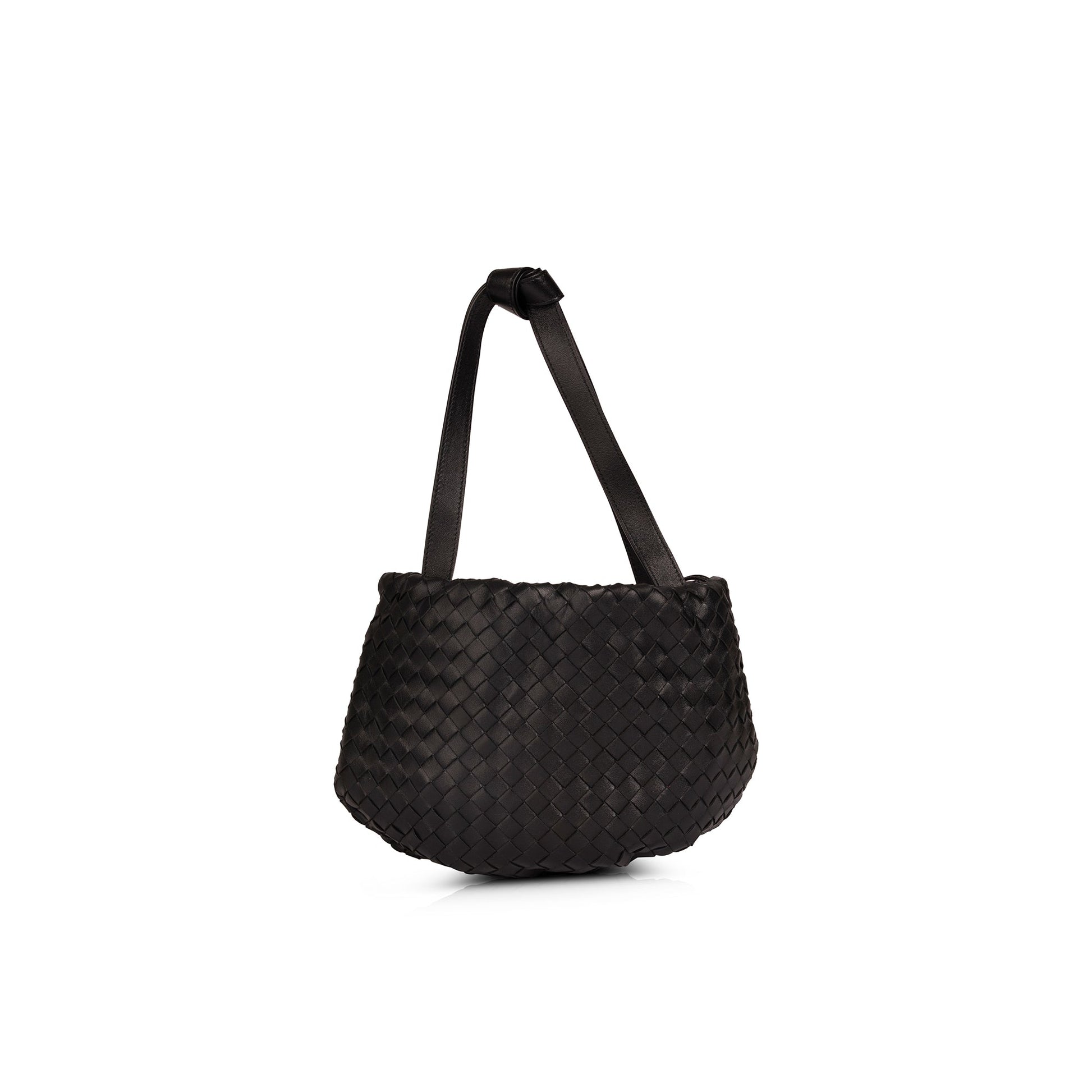 Bottega Veneta Intrecciato Bulb Shoulder Bag Small