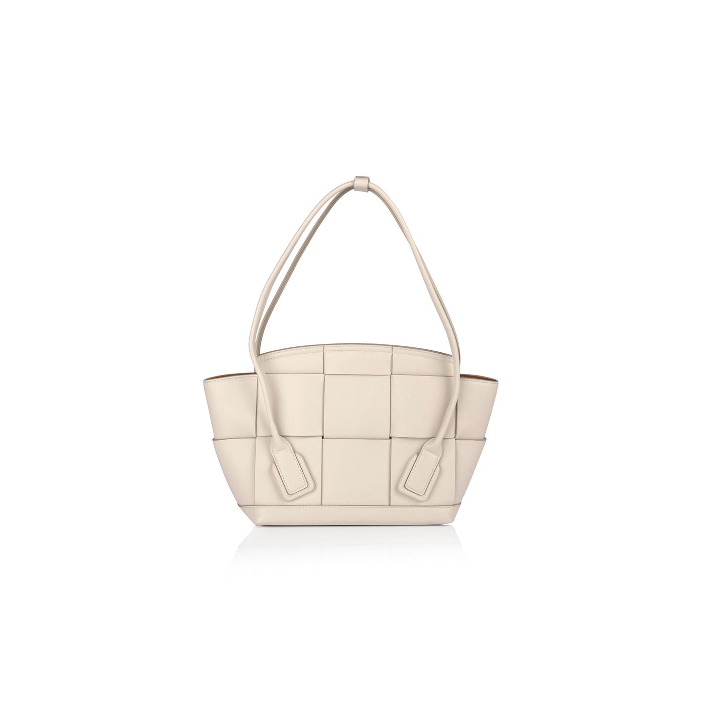 Bottega Veneta Maxi Intrecciato Arco Bag Leather Small Travel Bag