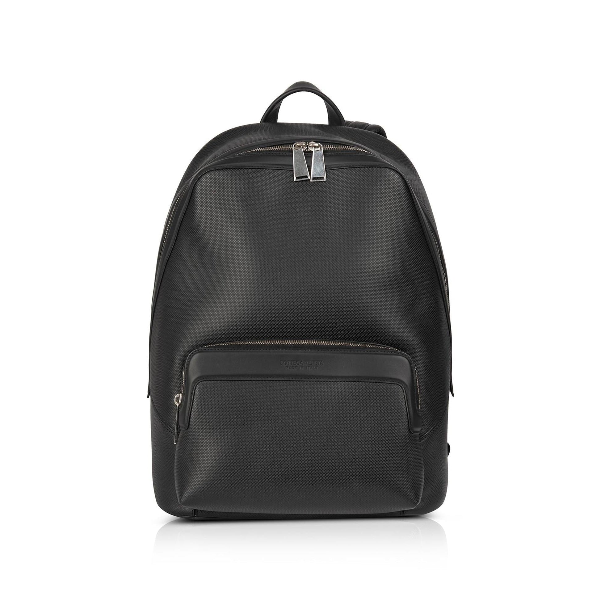 Bottega Veneta Textured Backpack Leather