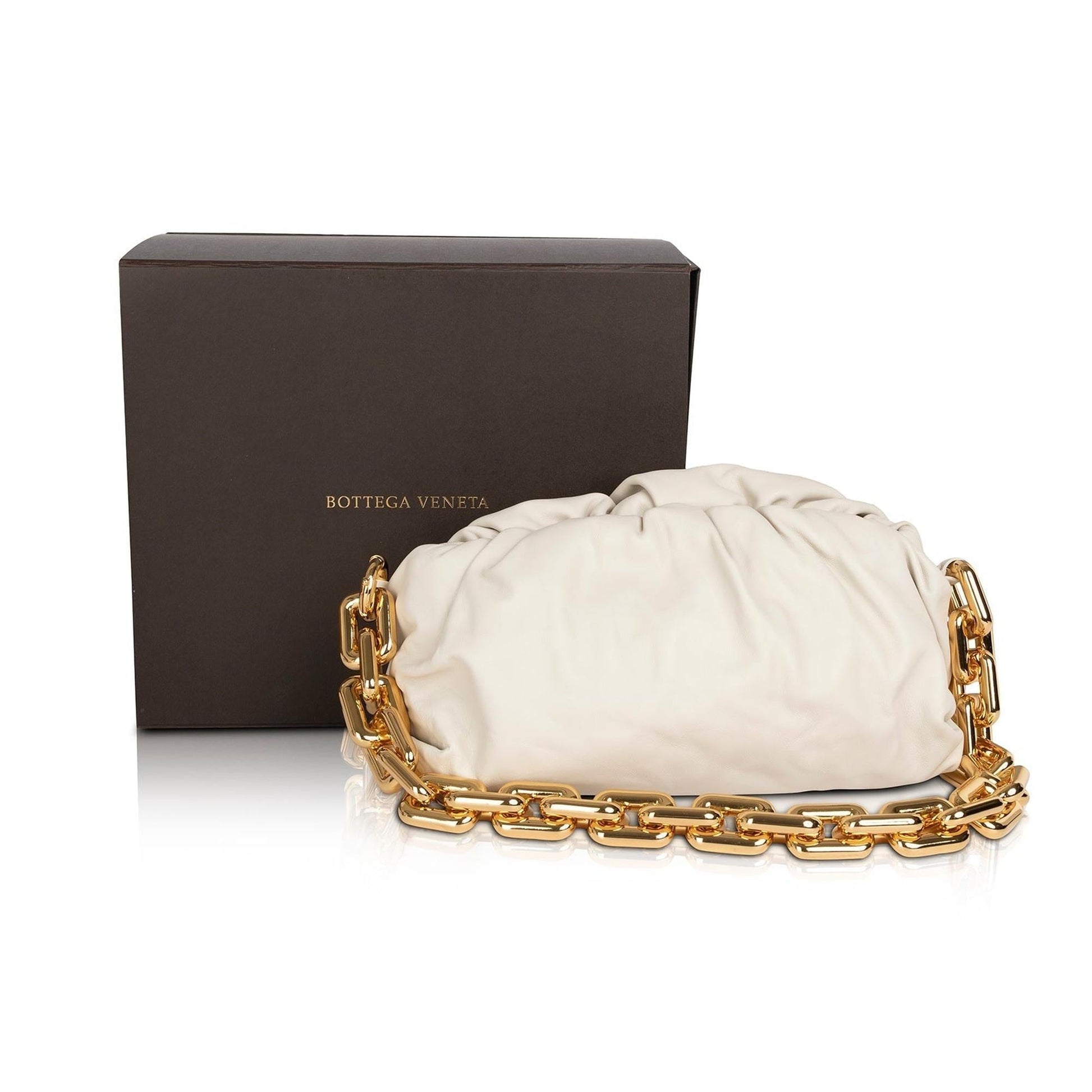 Bottega Veneta The Pouch Bag Chain Travel Bag