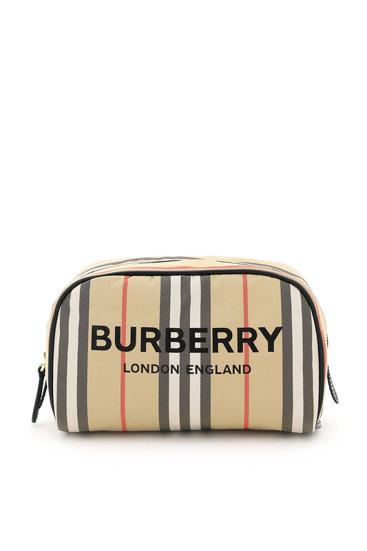 Burberry Icon Stripe Beauty Bag Travel Bag