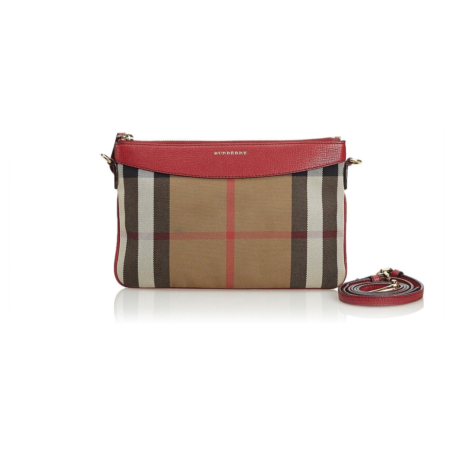 Burberry Ho Check Derby Clutch Bag Shoes