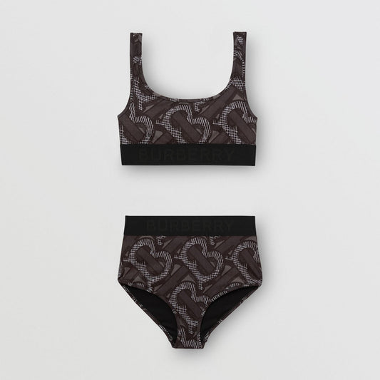 Burberry Print Bikini Set Handbag Travel Bag