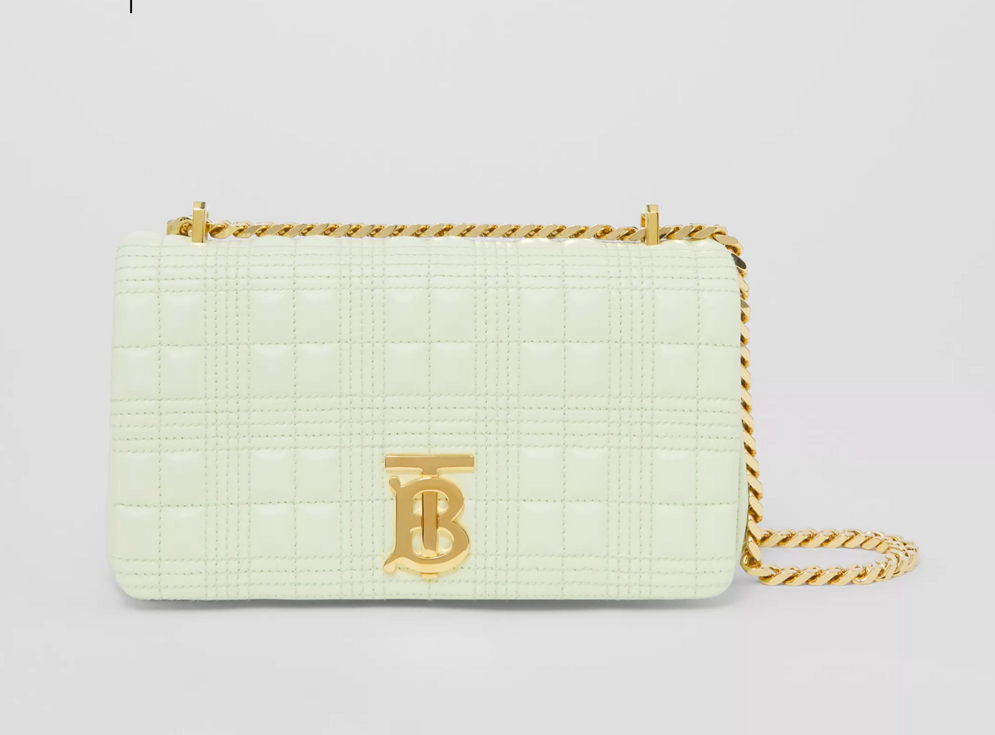 Burberry Lola Crossbody Bag Lambskin Quilted Small