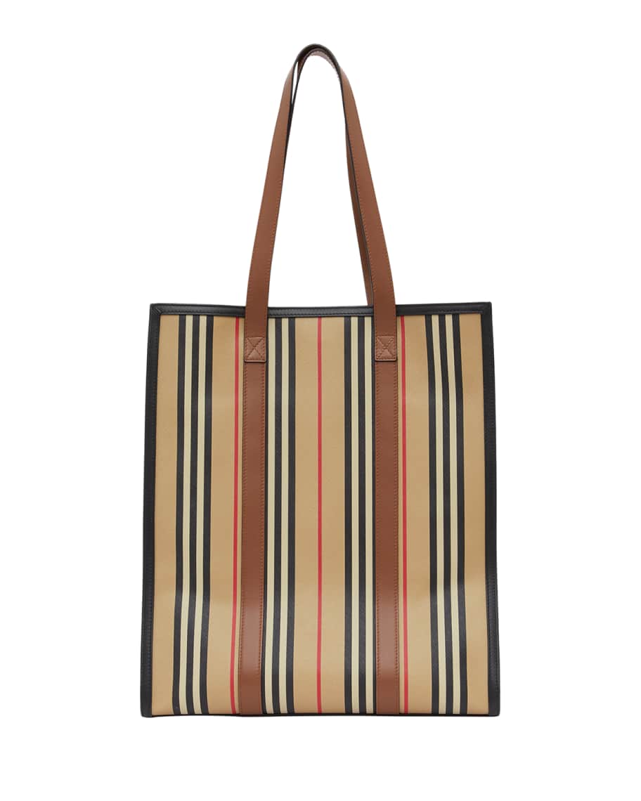 Burberry Icon Stripe Tote Bag