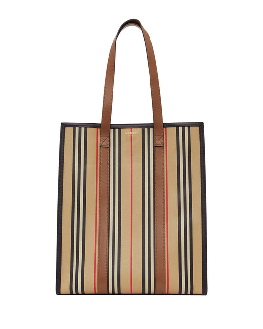 Burberry Icon Stripe Tote Bag