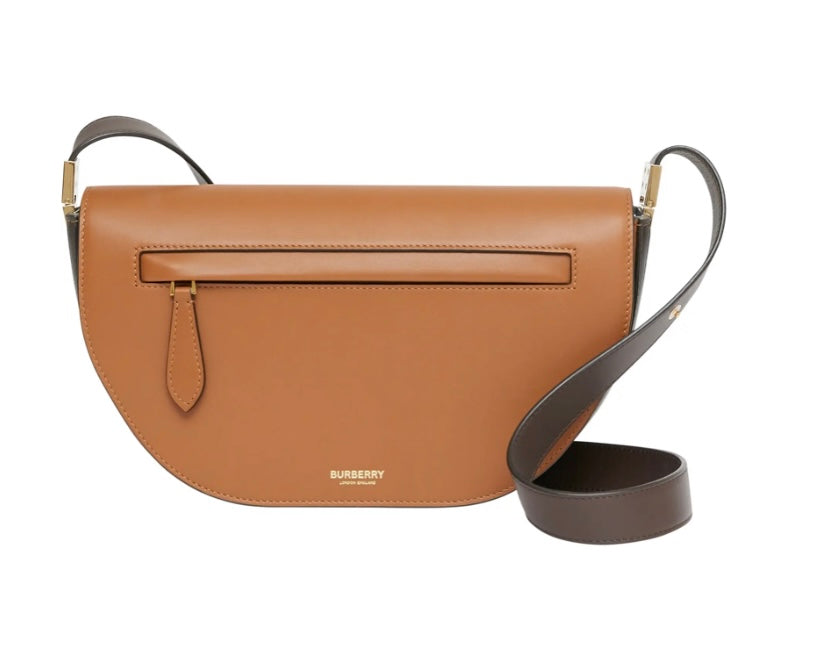 Burberry Two Tone Olympia Bag Small Travel Bag