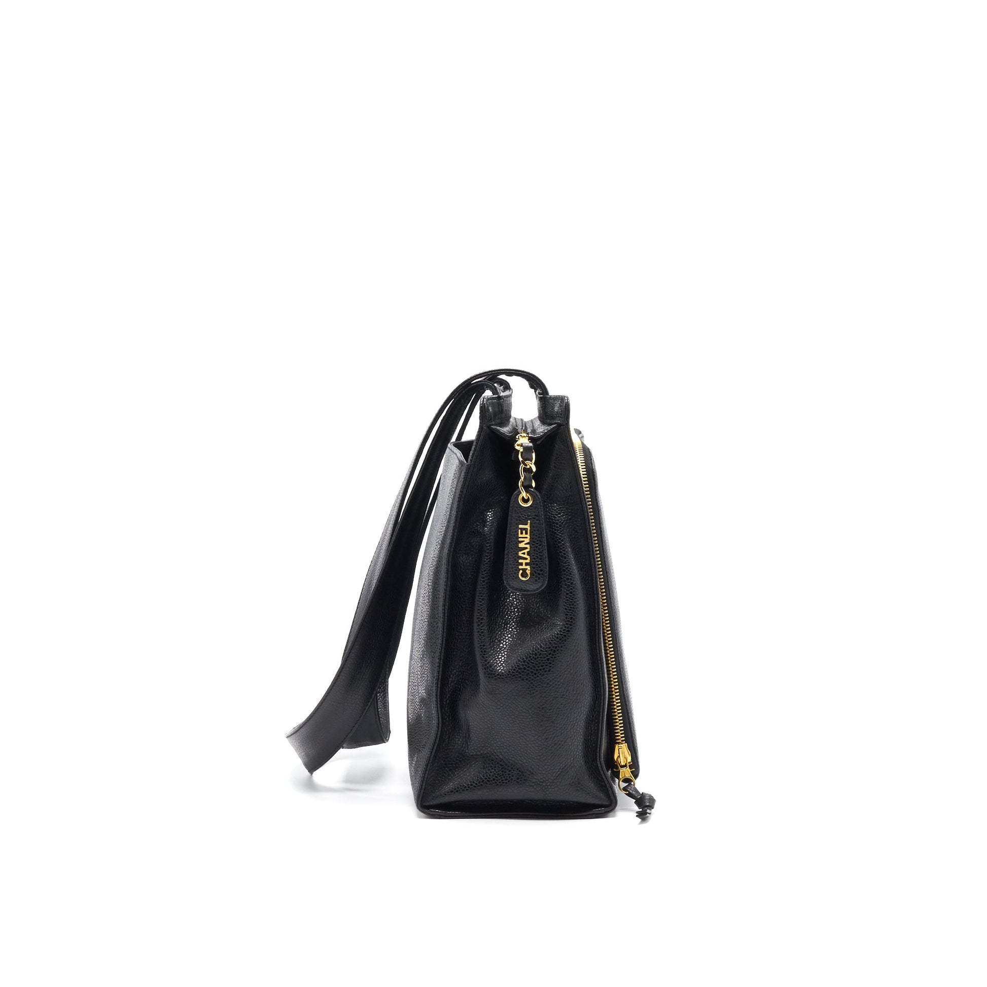 Chanel Cavier Shoulder Bag Black GHW