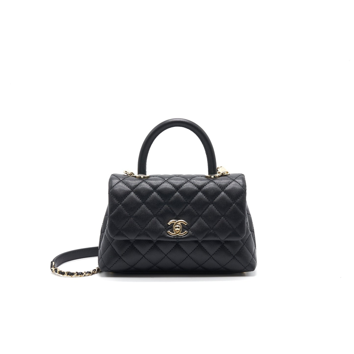 Chanel Cocohandle Mini Black LGHW