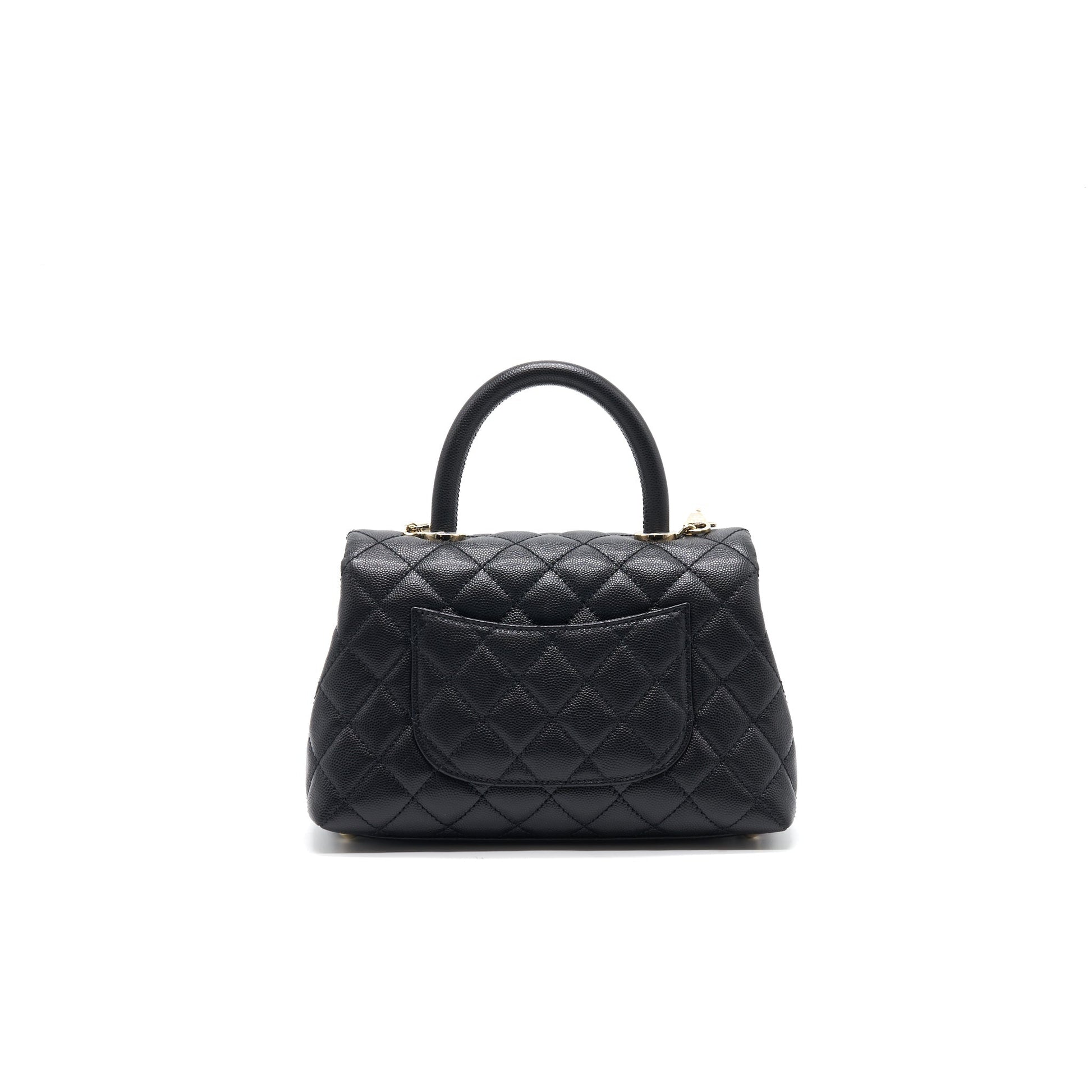 Chanel Cocohandle Mini Black LGHW