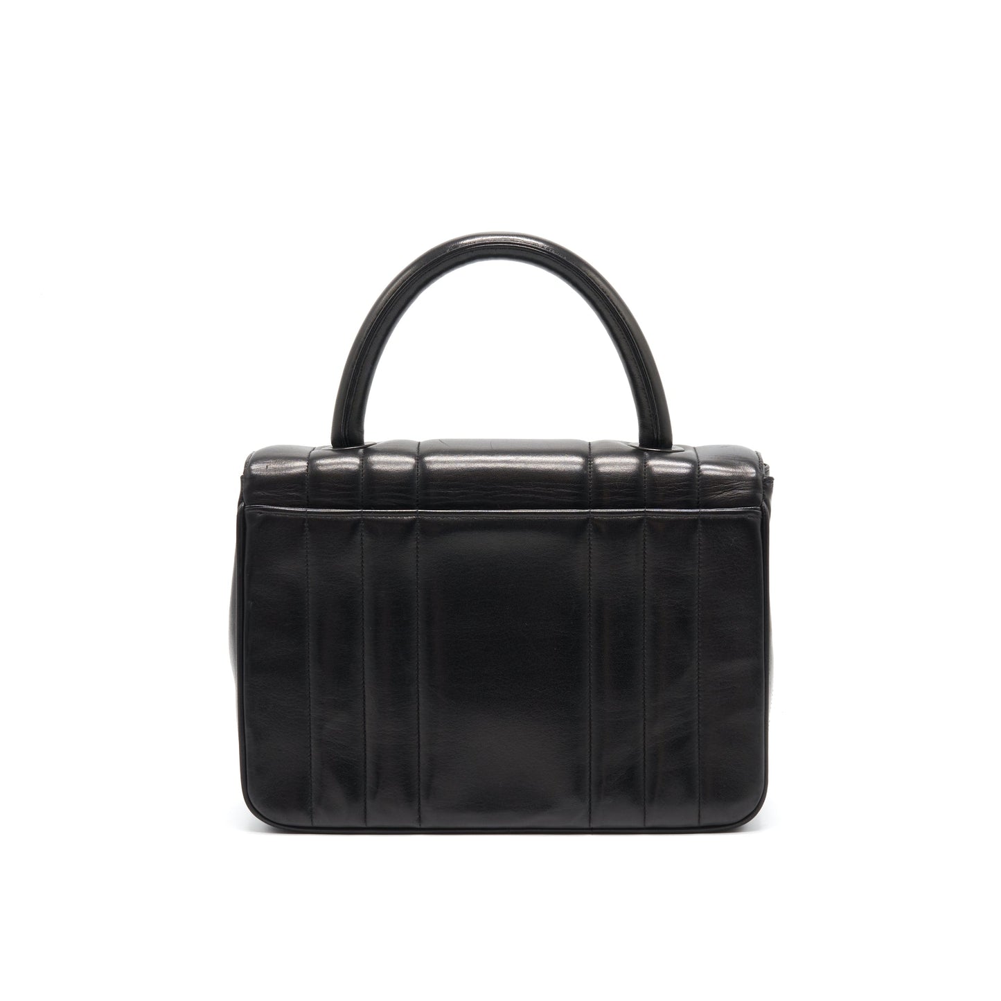 Chanel   Lambskin Kelly Bag black GHW