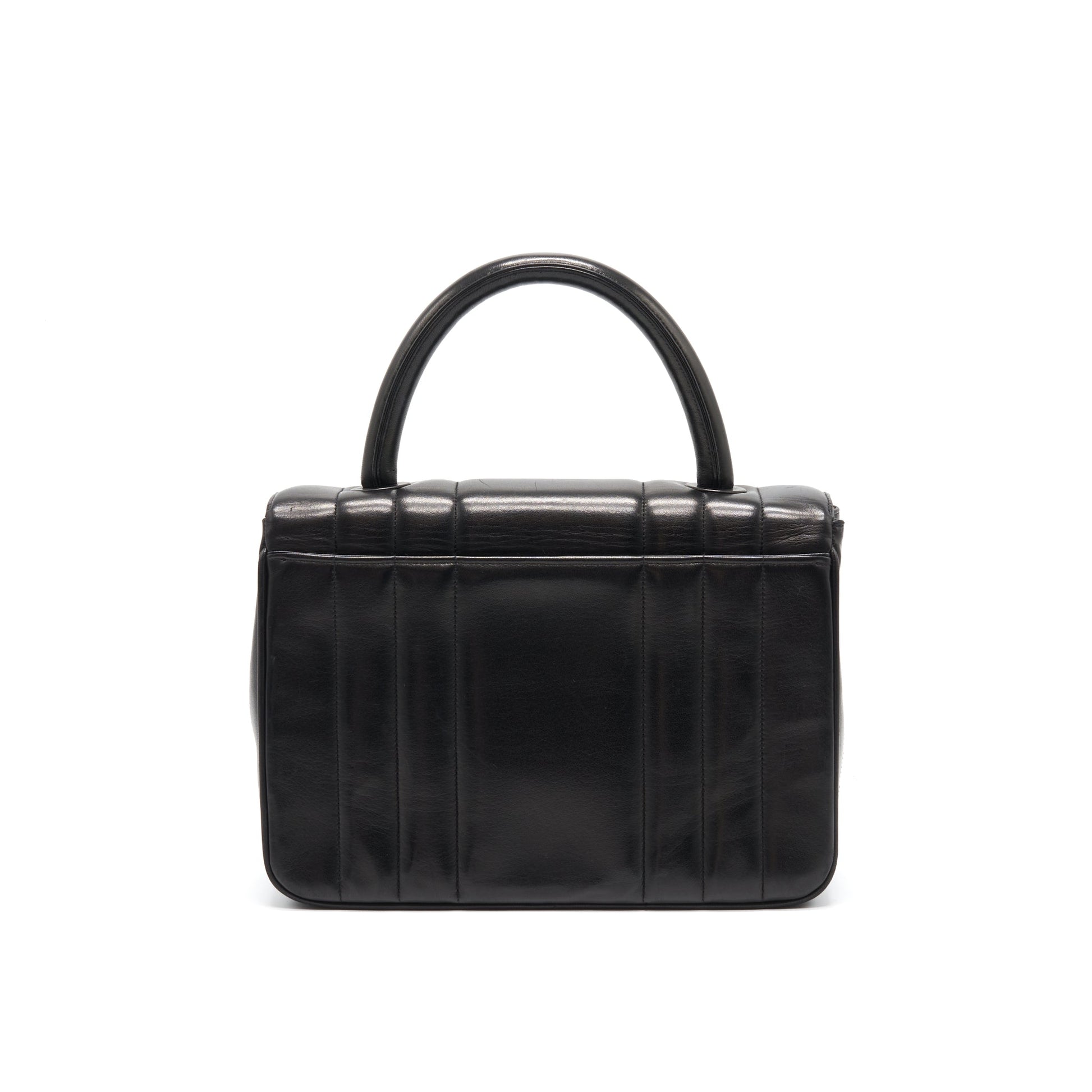 Chanel   Lambskin Kelly Bag black GHW