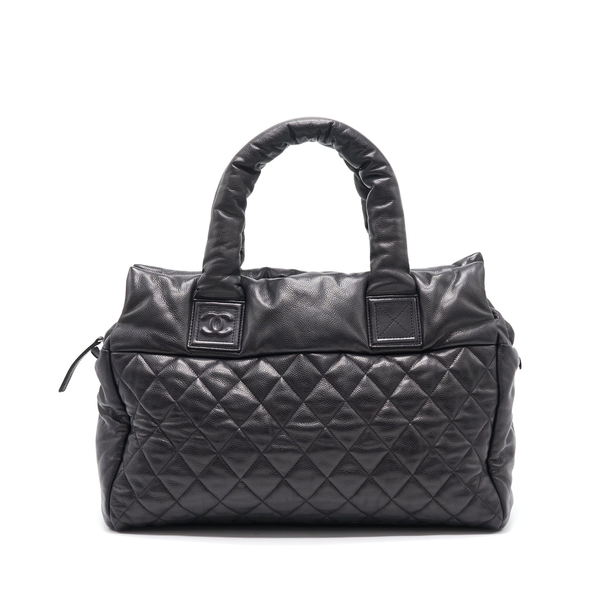 Chanel Caviar Cocoon Handbag Black SHW