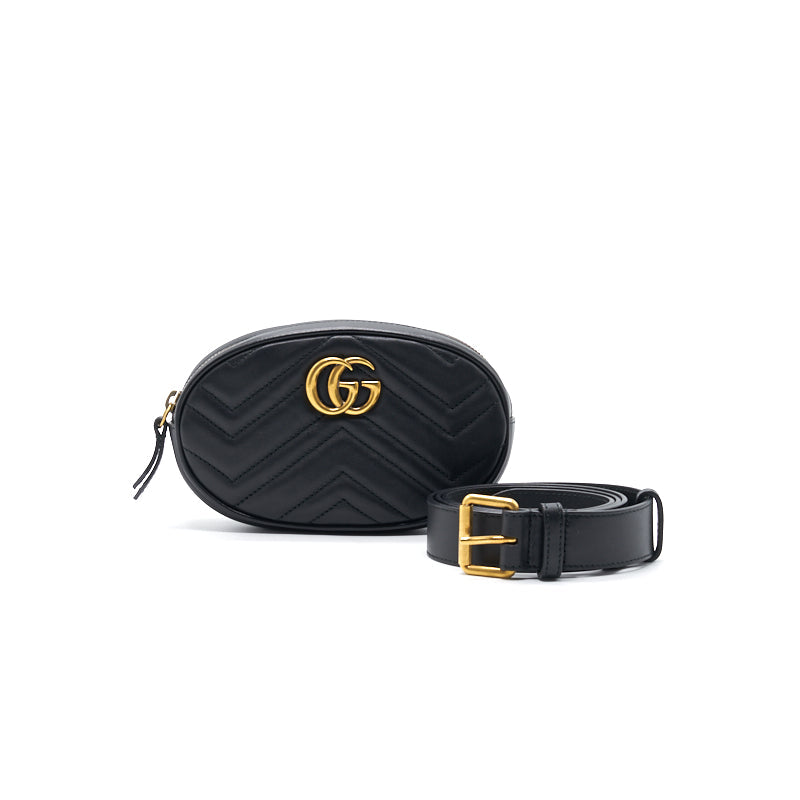 Gucci Marmont Belt Bag Size Leather Matelasse Accessory
