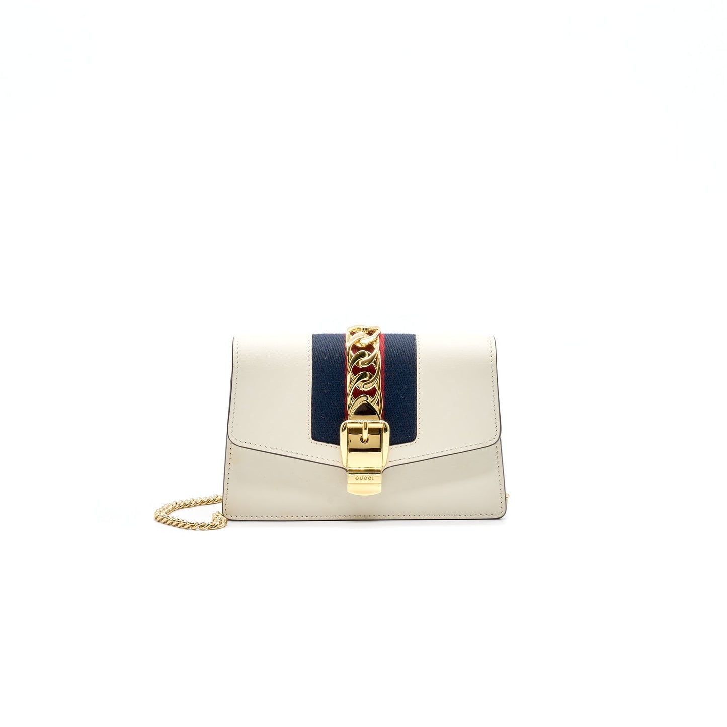 Gucci Sylvie Super Bag With White Mini Travel Bag