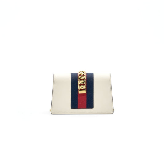 Gucci Sylvie Super Bag With White Mini Travel Bag