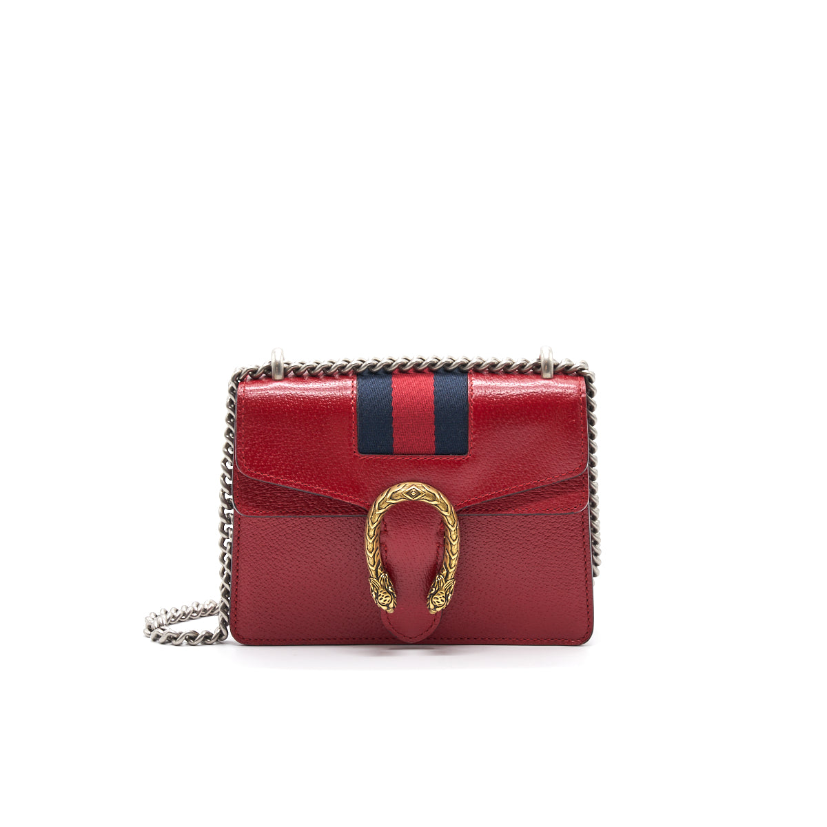 Gucci Dionysus Bag Leather Red Travel Bag