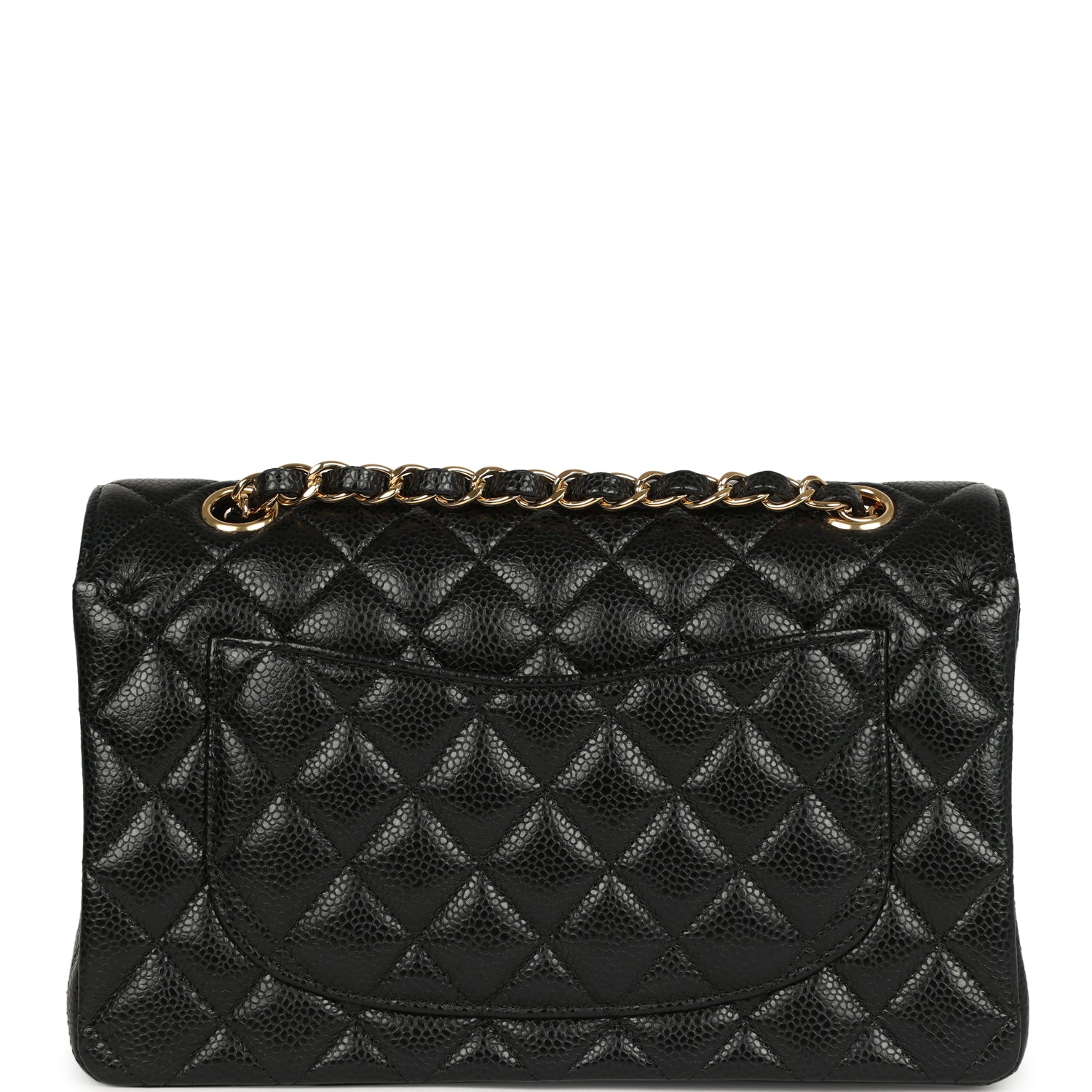 Chanel Small Classic Double Flap Bag Black Caviar Gold Hardware