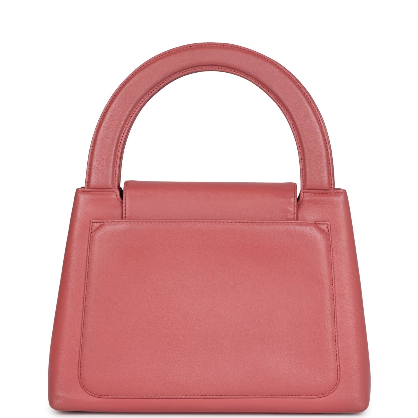  Chanel Large Kelly Pink Lambskin Gold Hardware