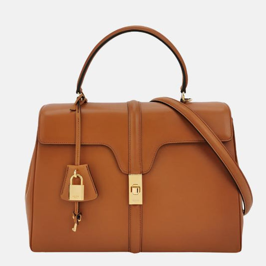 Celine Bag Caramel Natural Smooth Calfskin Leather Tan Travel Bag