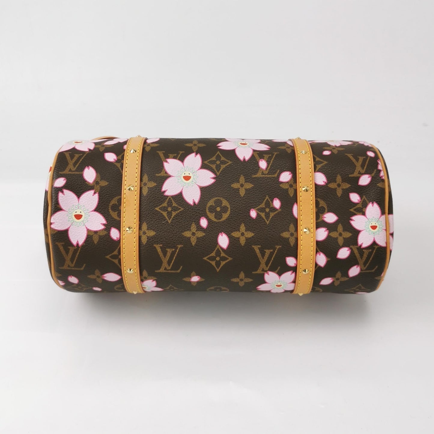 Louis Vuitton x Takashi Murakami Papillon 28 Monogram Handbag Handbag 2