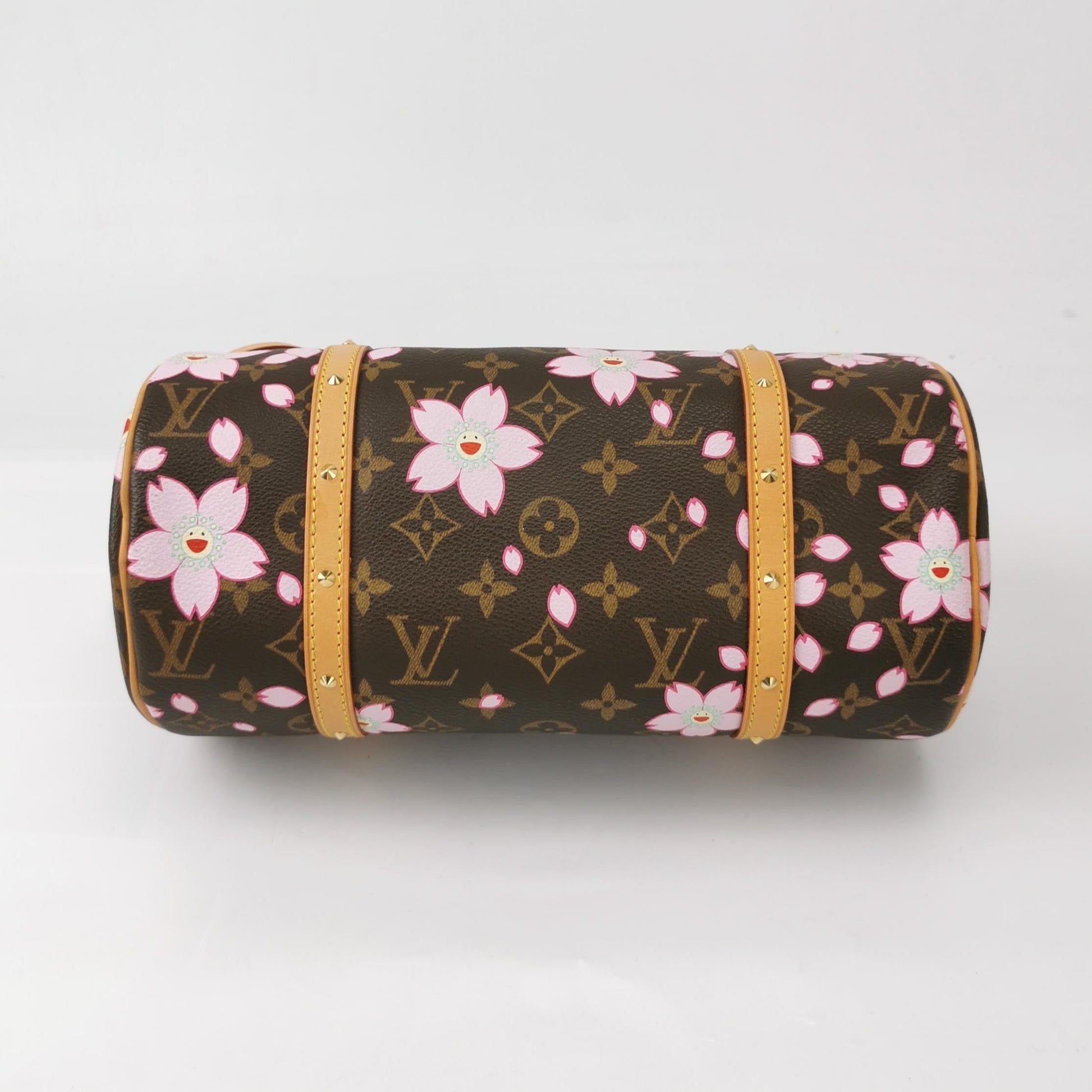 Louis Vuitton x Takashi Murakami Papillon 28 Monogram Handbag Handbag 2