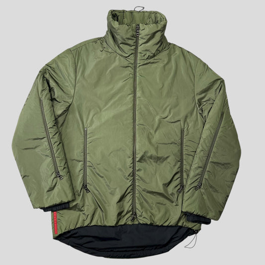 Prada Backpack Sport Technical Padded Jacket - M L Nylon
