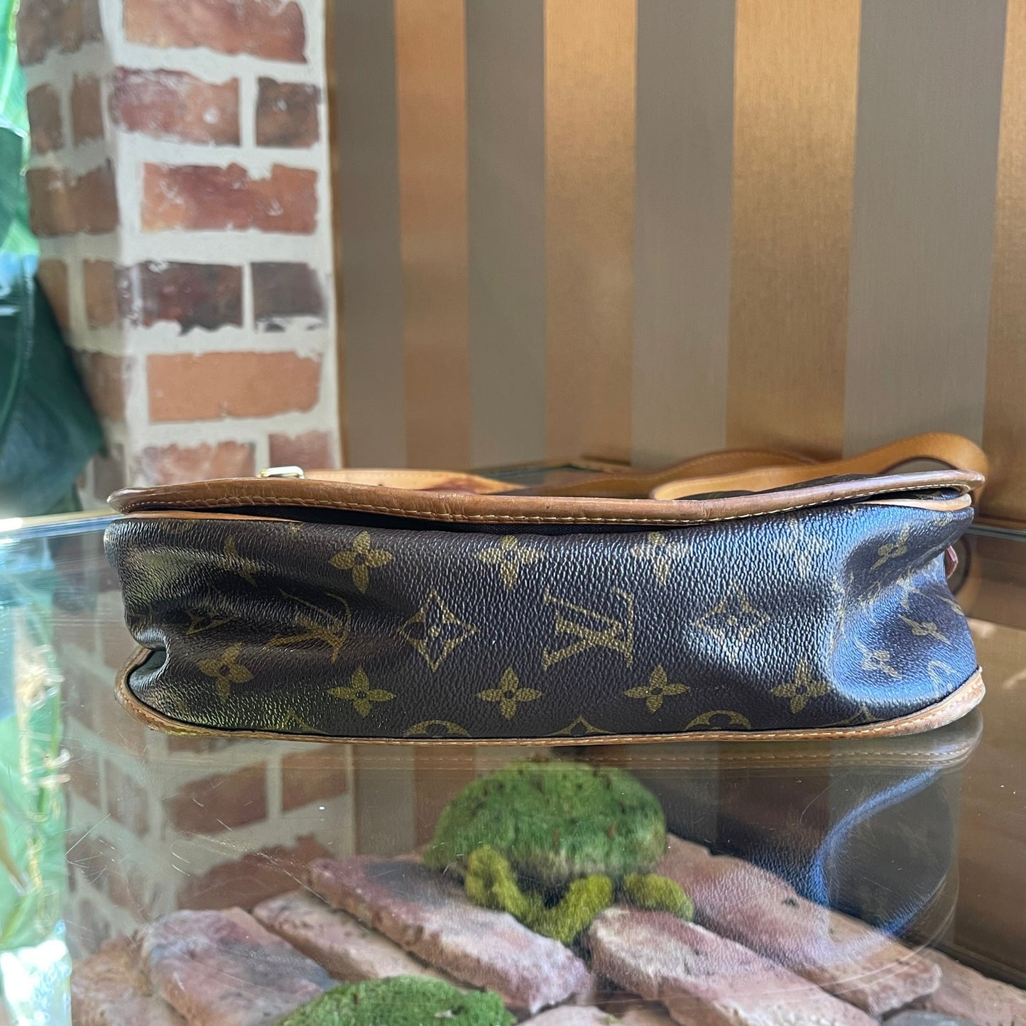 LOUIS VUITTON Monogram Menilmontant Crossbody Bag