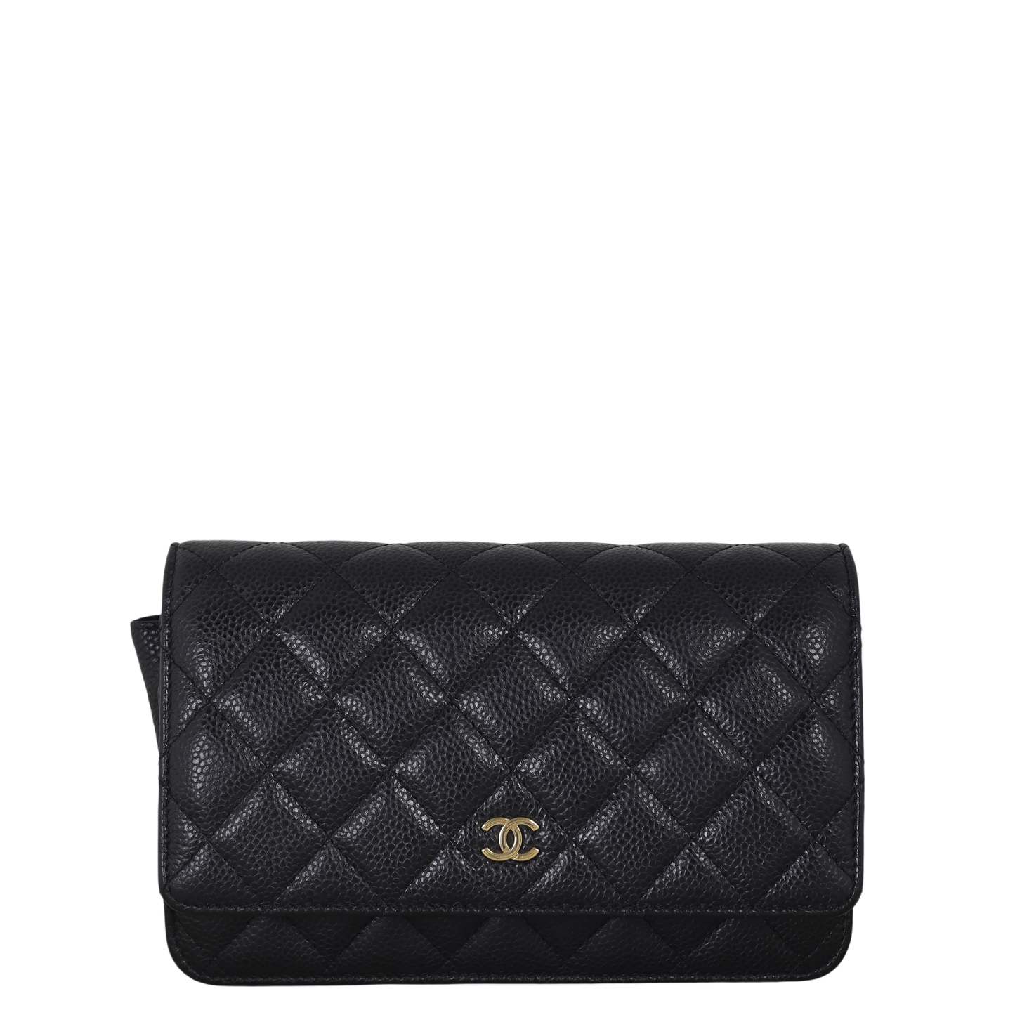 Chanel Classic Wallet on Chain Handbag Quilted Black Crossbody Bag Chain 14112025