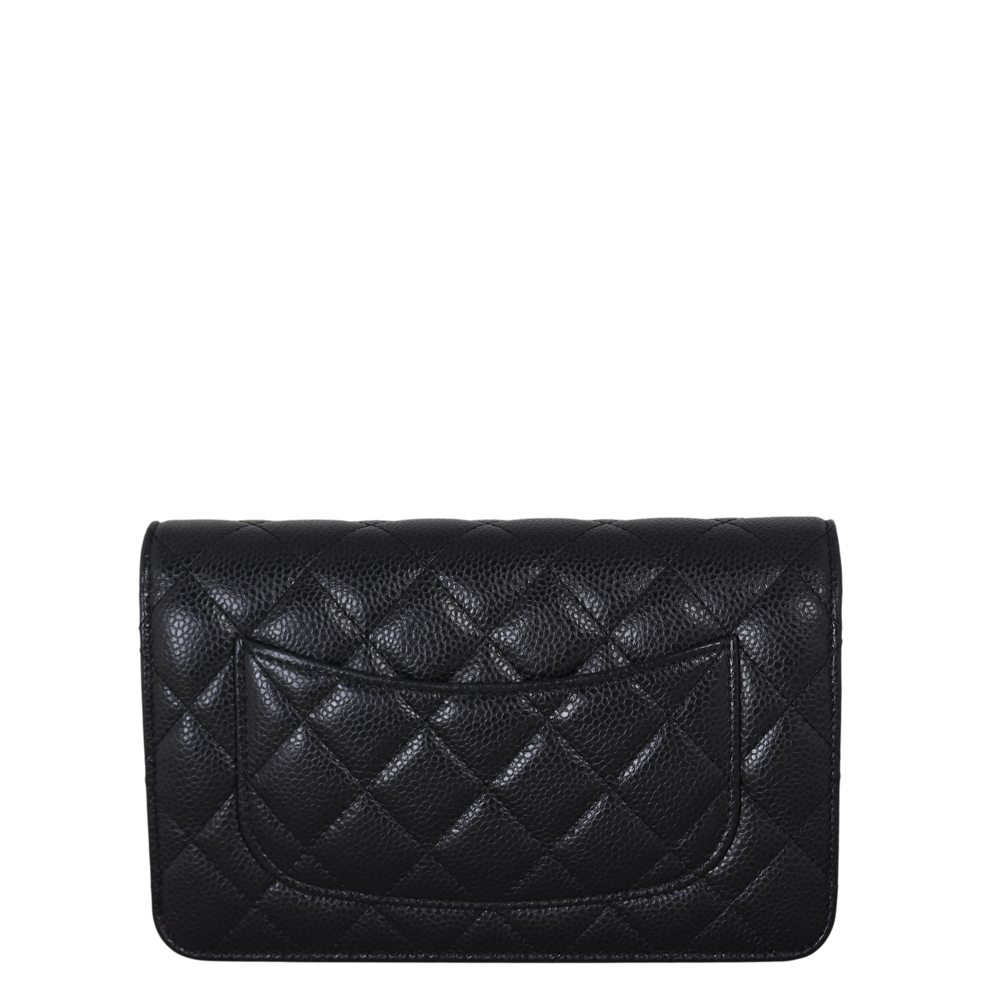 Chanel Classic Wallet on Chain Handbag Quilted Black Crossbody Bag Chain 14112025