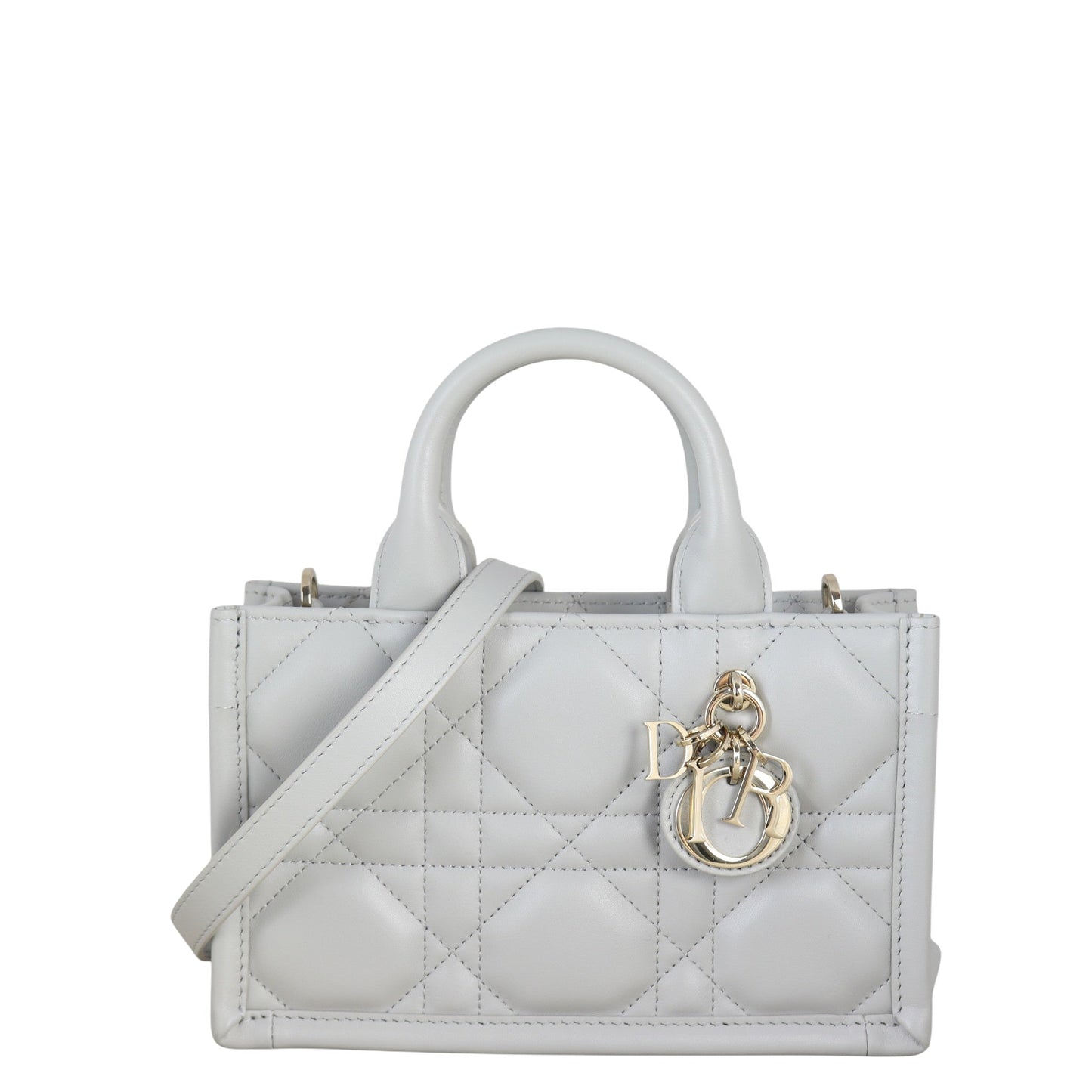 Dior Book Tote Macrocannage Handbag Mini Tote Bag