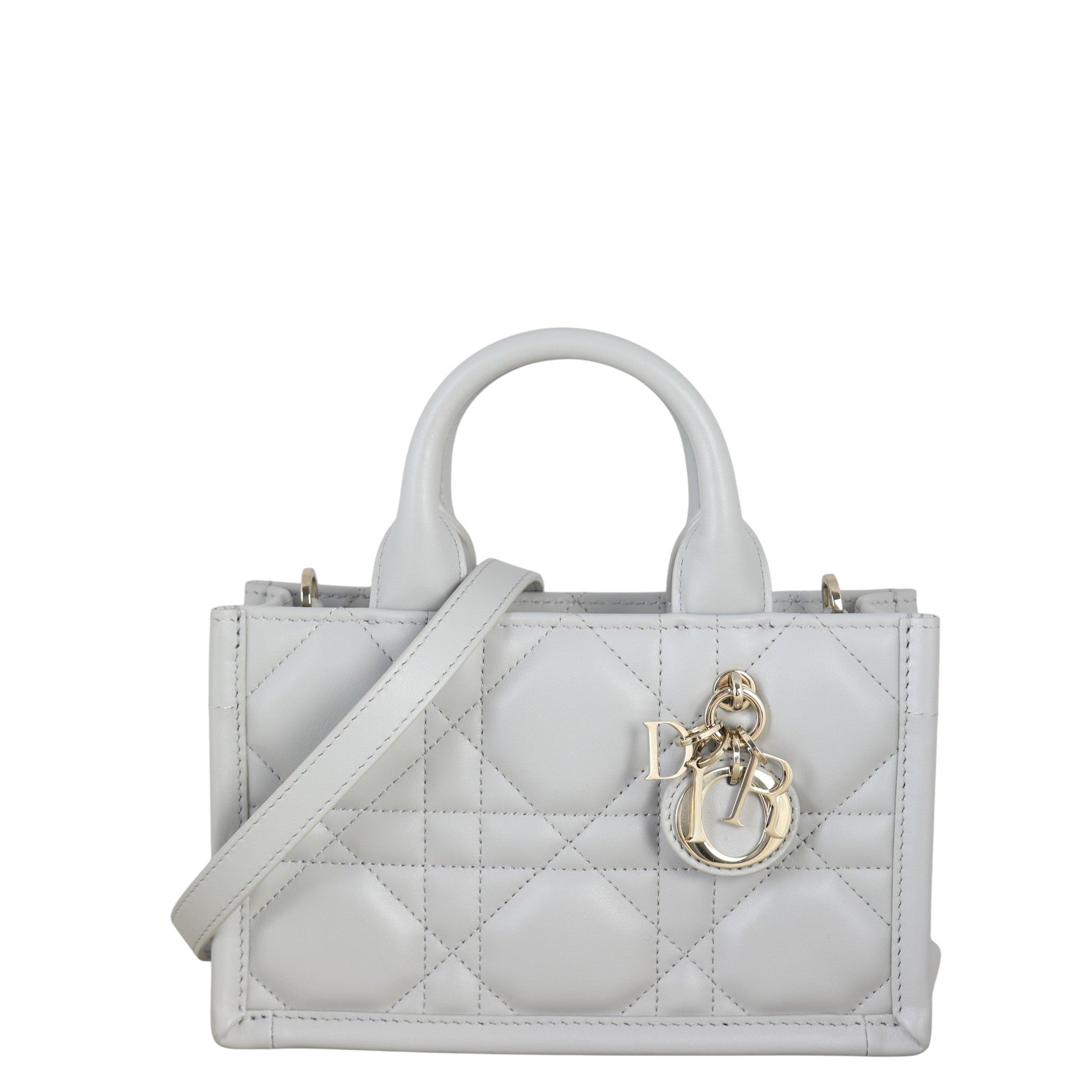 Dior Book Tote Macrocannage Handbag Mini Tote Bag