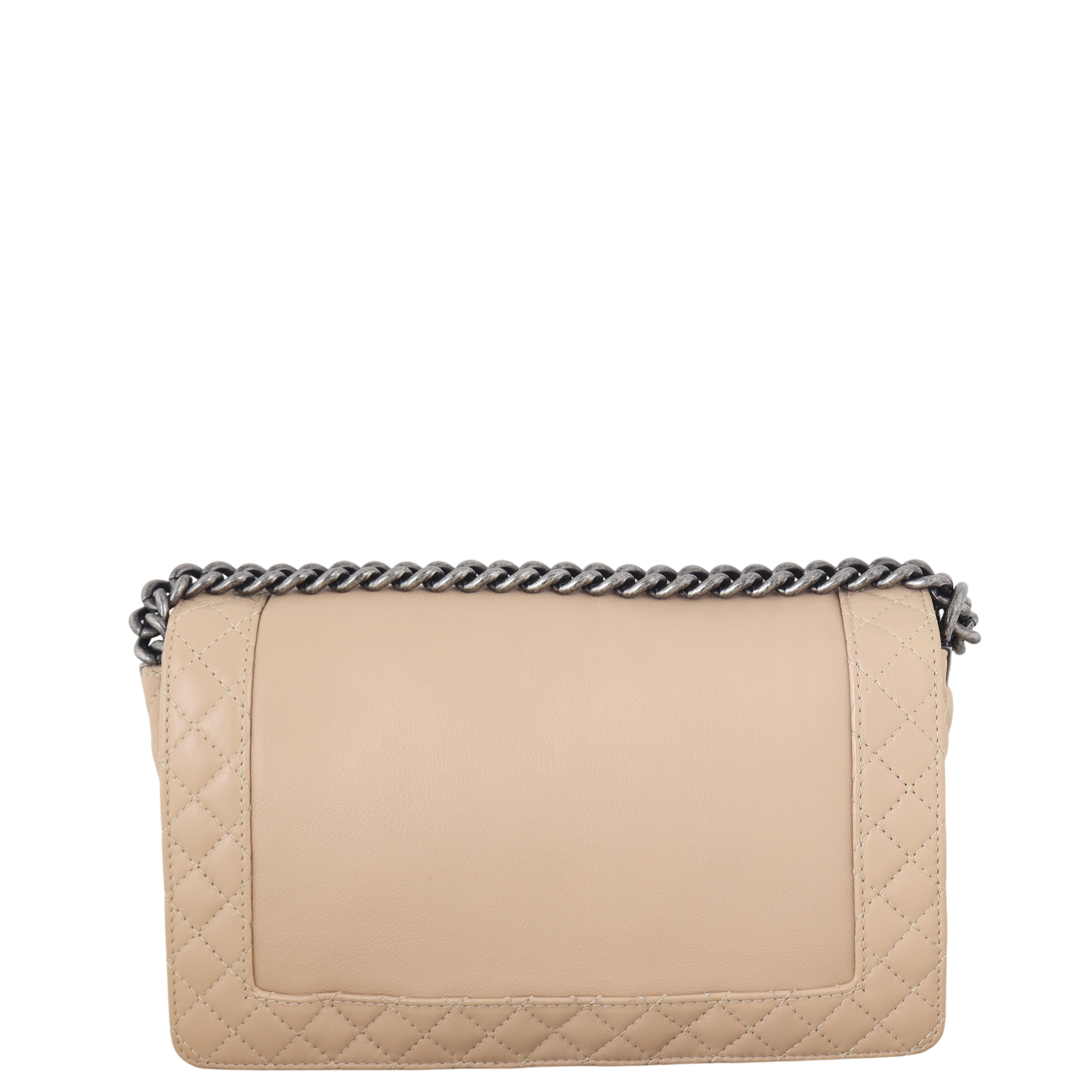 Chanel Boy Reverso New Handbag Quilted Medium Shoulder Bag